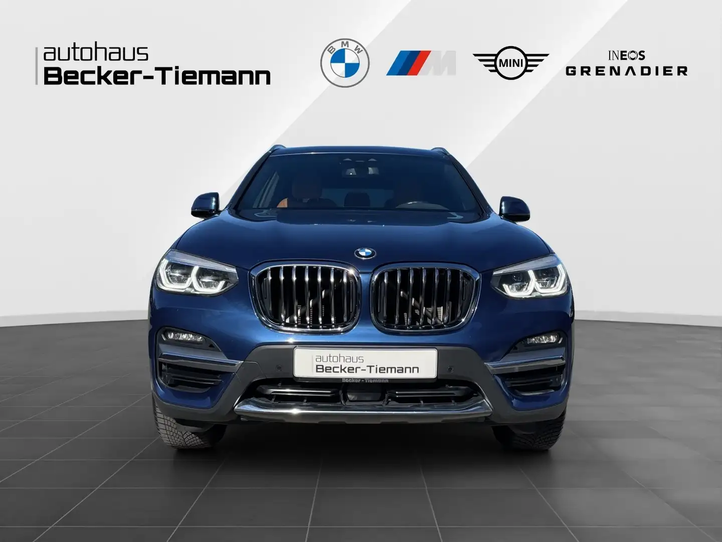 BMW X3 xDrive30d *AUT.*AD.LED.*ACC*AHK*HUD*KEYLESS*CARPLA Blauw - 2