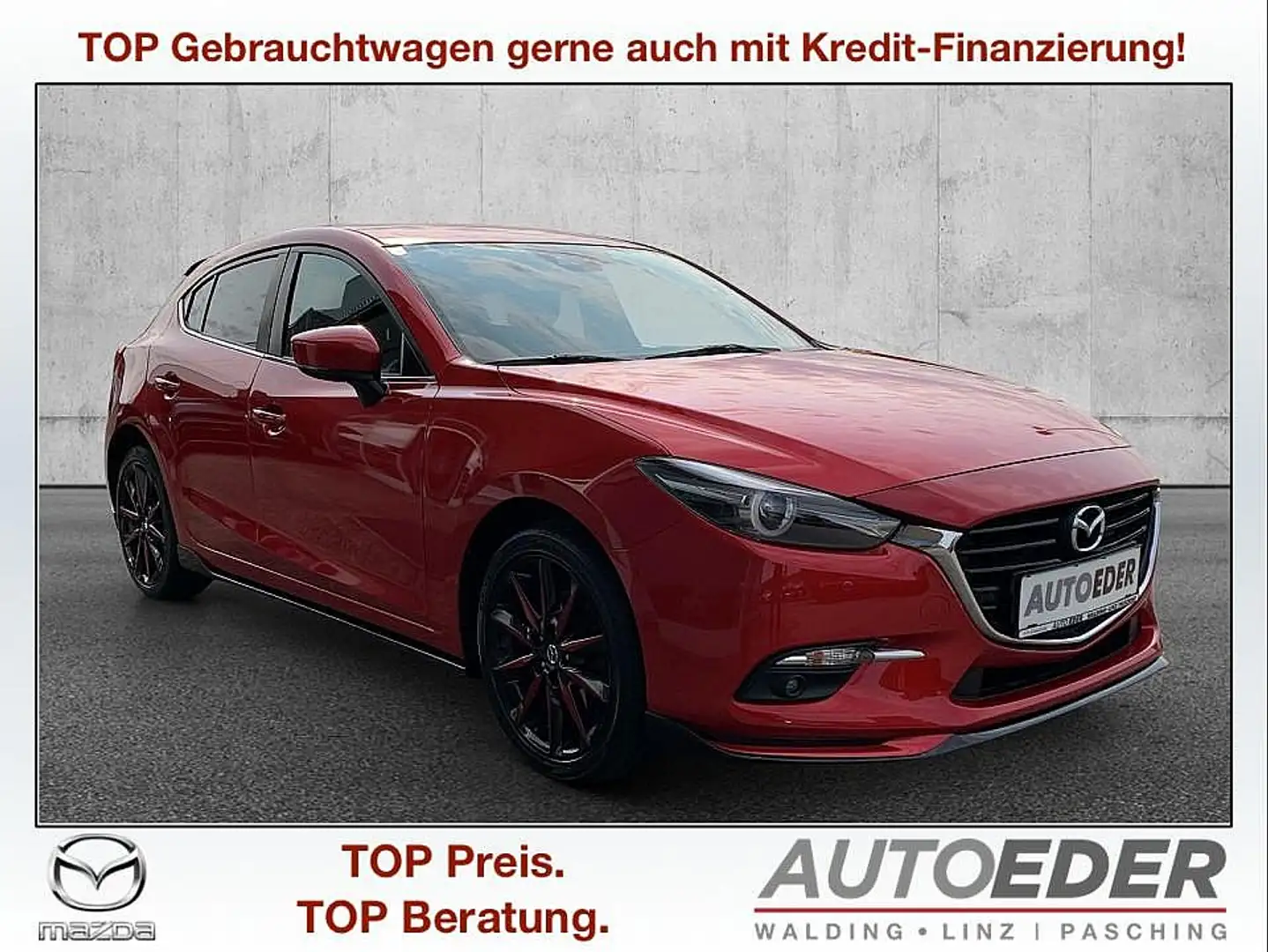 Mazda 3 Mazda3 Sport G120 Revolution Rot - 1