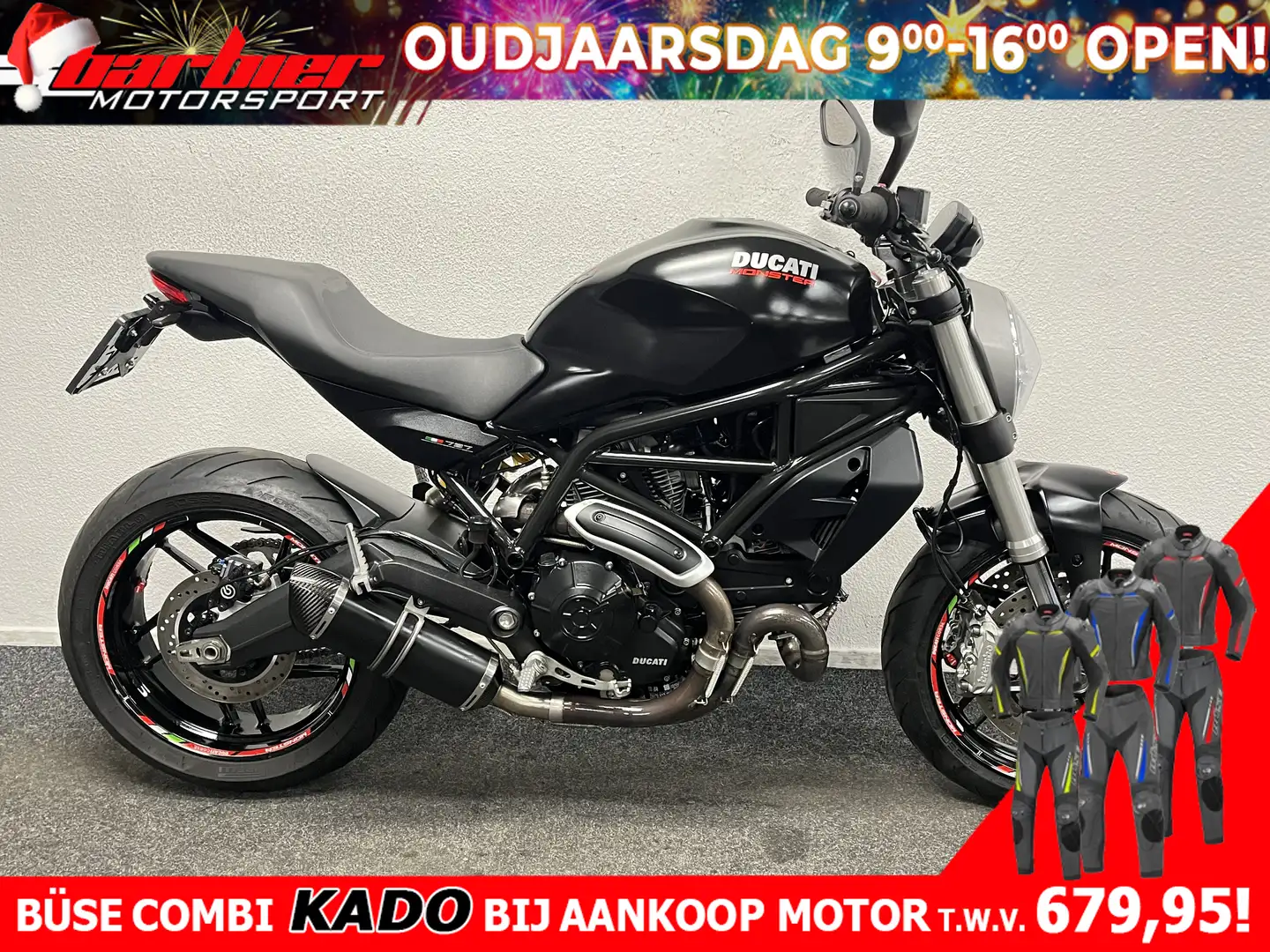 Ducati Monster 797 Zwart - 1