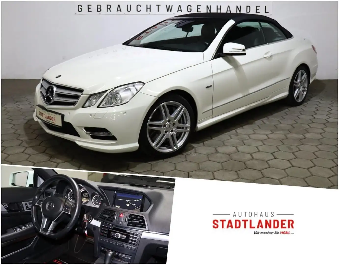 Mercedes-Benz E 500 CGI Avantgarde AMG-Line NAVI*XEN*GRA Blanco - 1