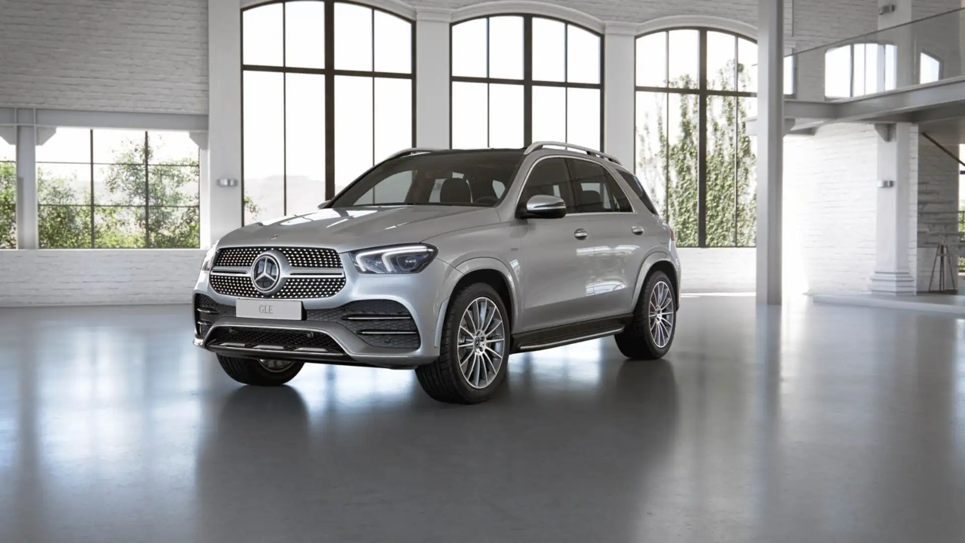 Mercedes-Benz GLE 350 de 4M AMG PANO*3xTV*Massage*Sitzkl*AIRM Silber - 1