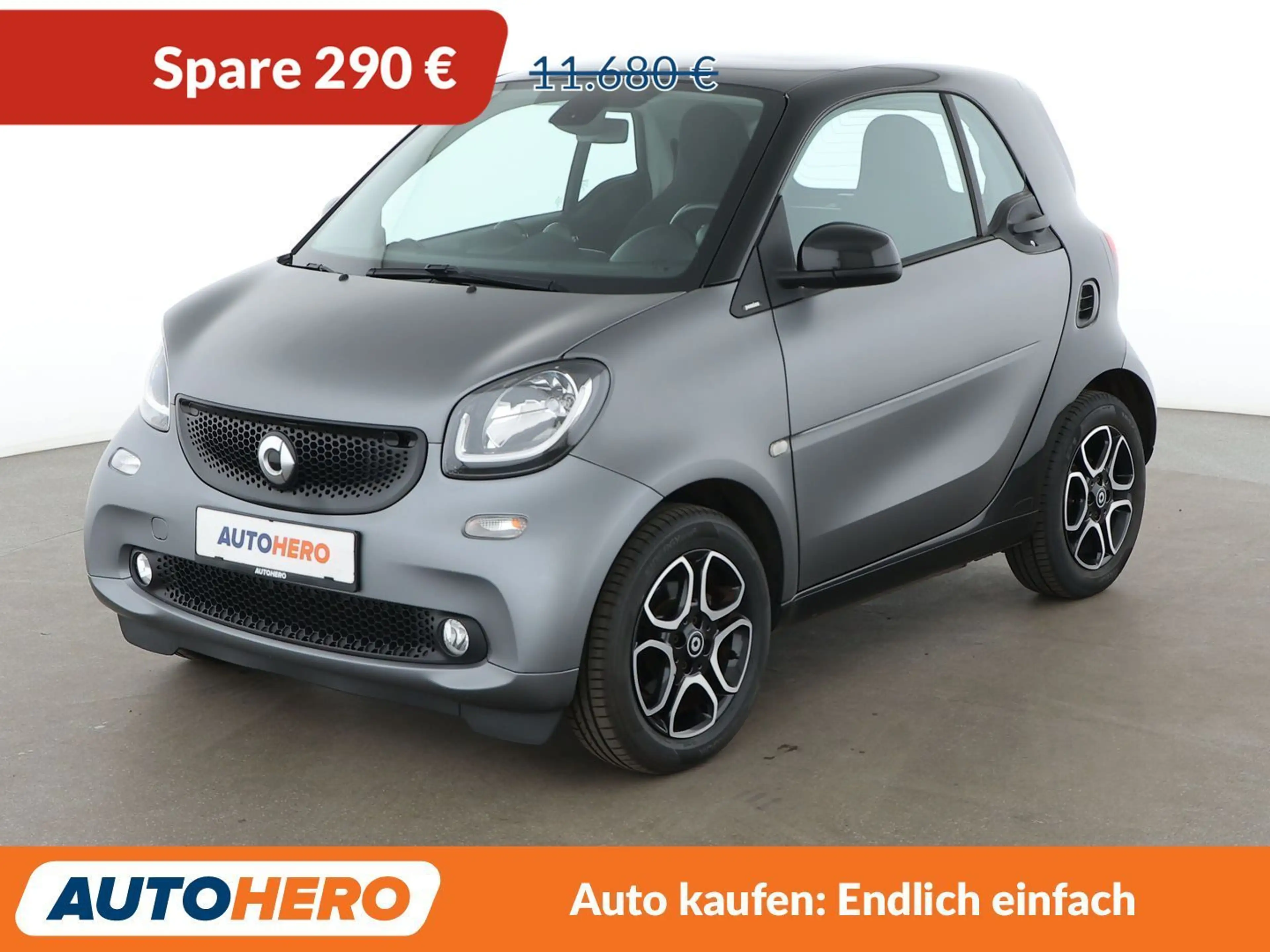 smart forTwo 0.9 Turbo Basis passion Aut.*NAVI*PDC*SHZ*