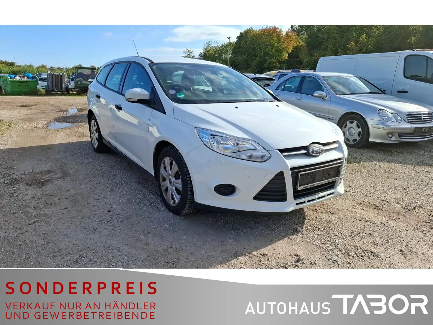 Ford Focus Turnier Ambiente 1.0 EB Klima RadioCD Weiß - 2