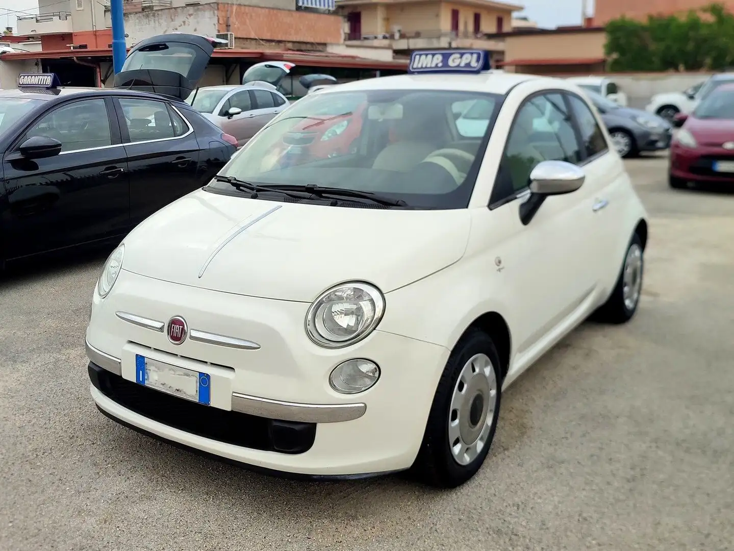 Fiat 500 500 1.2 easypower Pop Gpl 69cv Bianco - 1