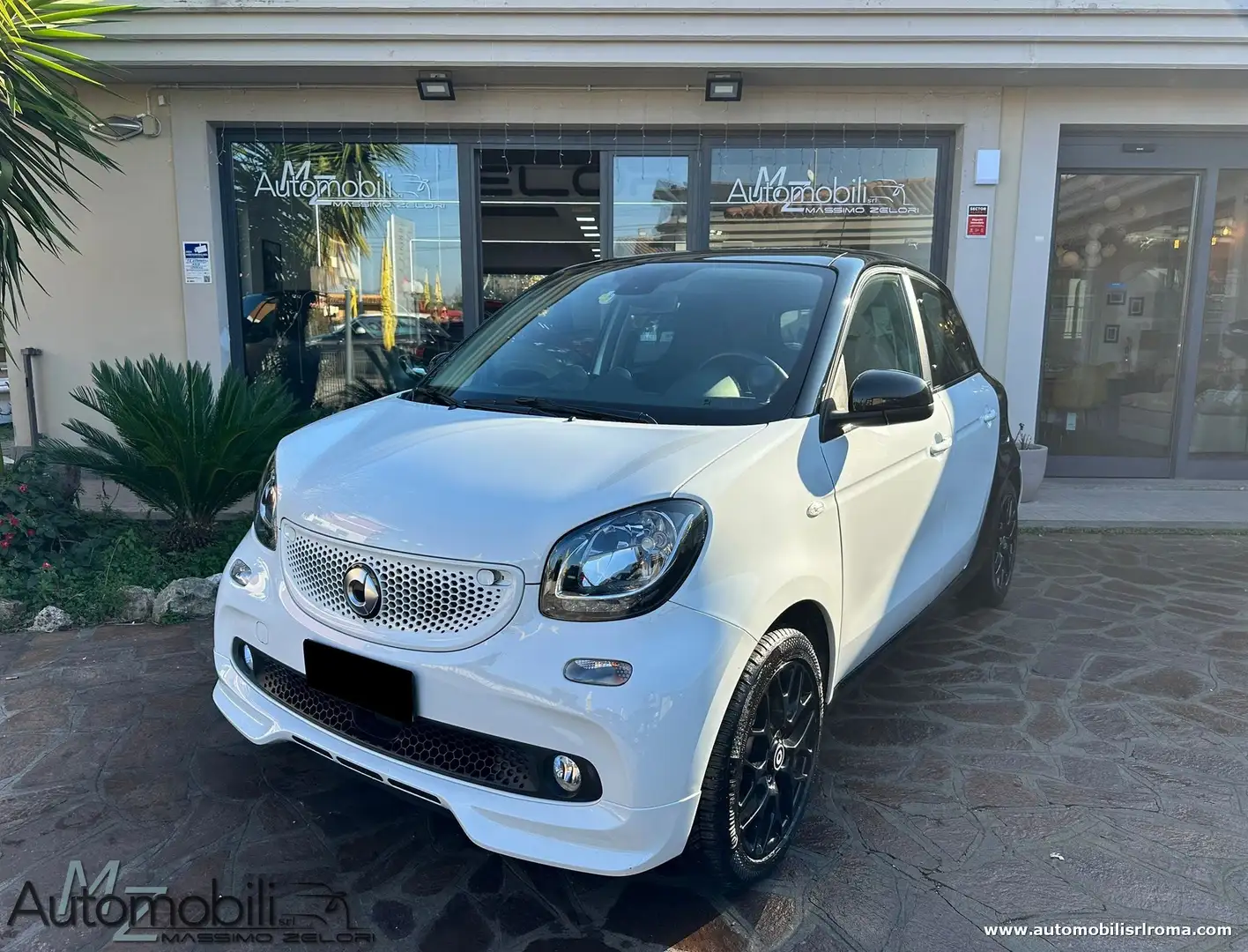 smart forFour Forfour 1.0 Superpassion 71cv twinamic Blanc - 1