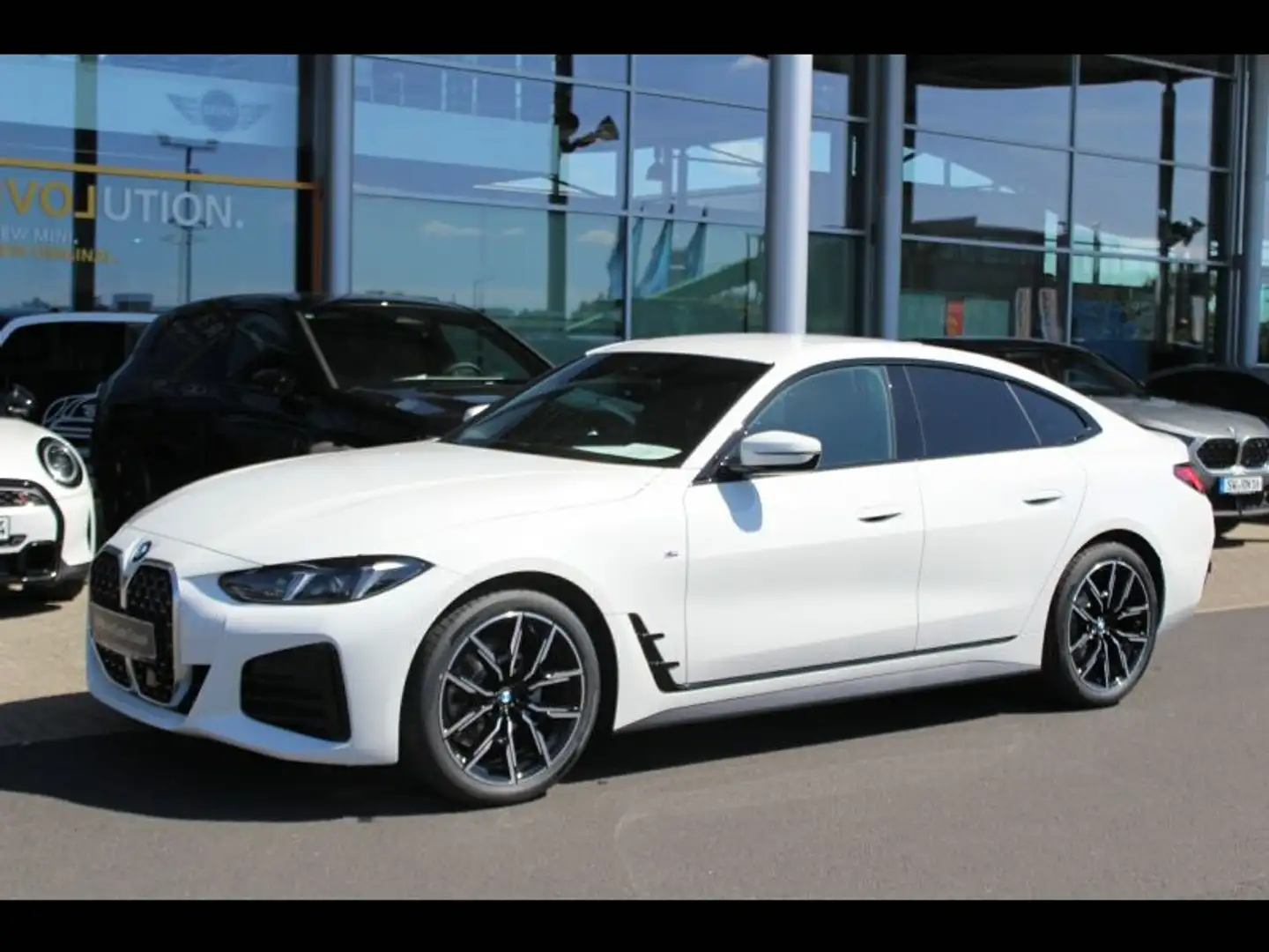 BMW 420 i Gran Coupe M Sportpaket Biały - 1
