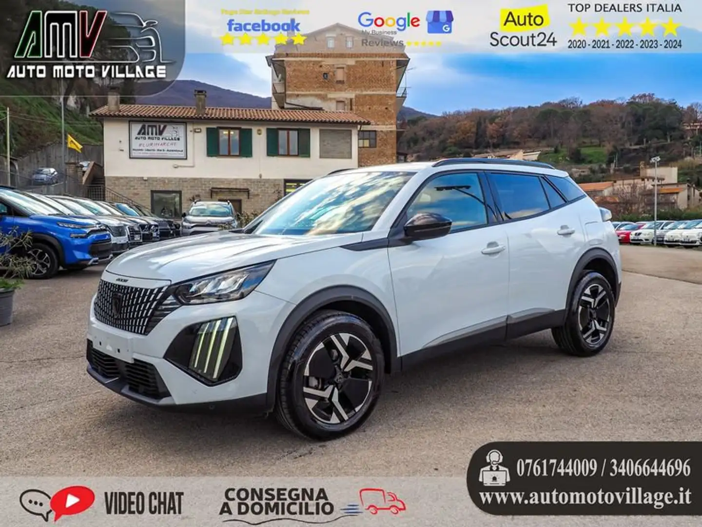 Peugeot 2008 PureTech 100 S&S Allure PREZZO SENZA VINCOLI Bianco - 1