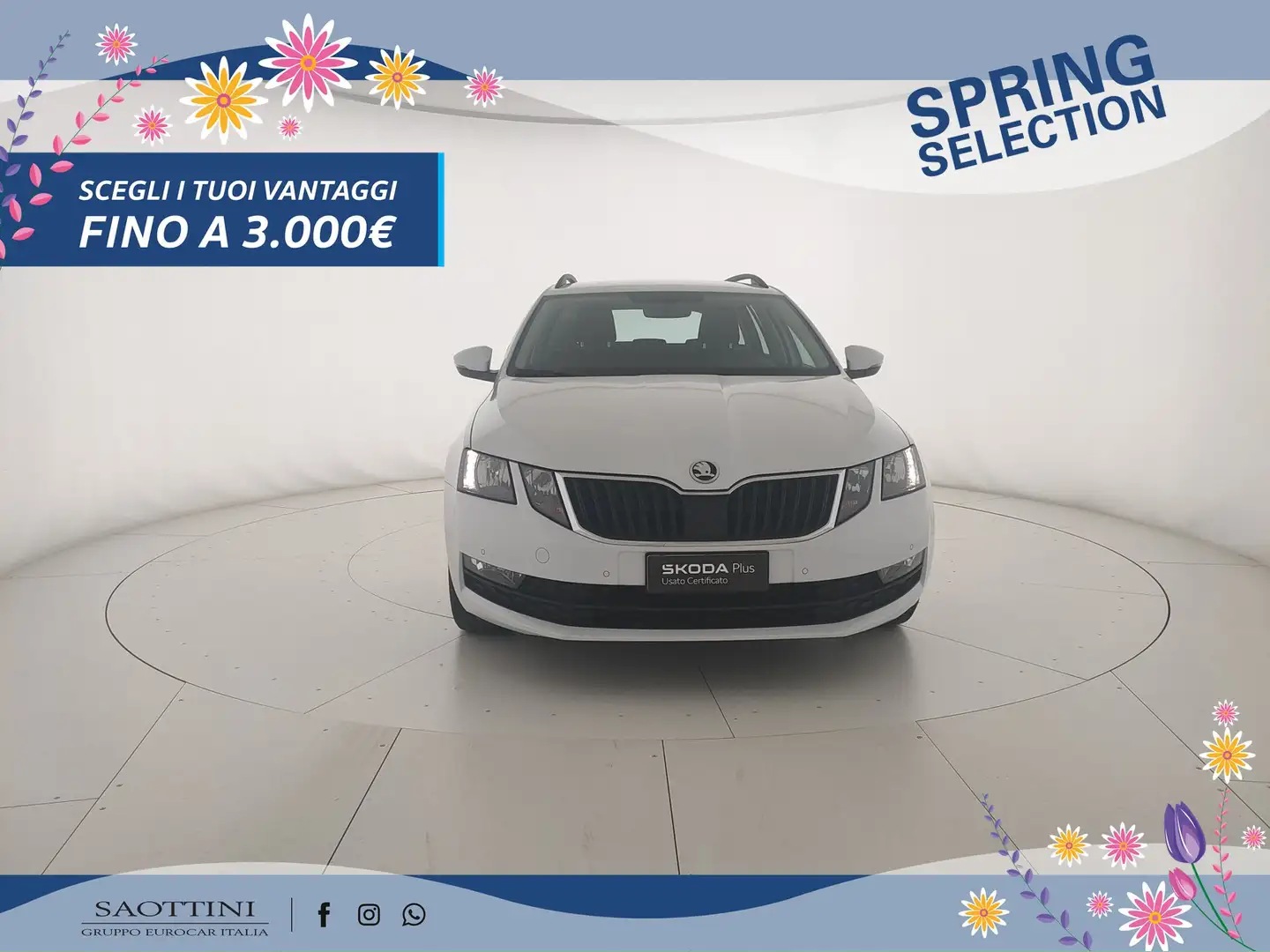 Skoda Octavia Wagon 1.5 g-tech Executive 130 CV DSG Bianco - 2