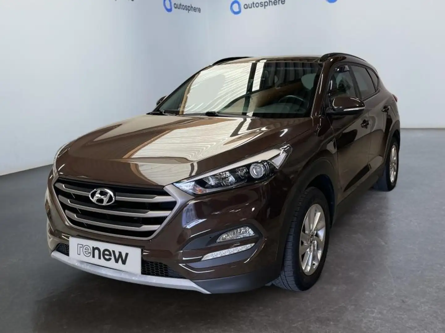Hyundai TUCSON Premium*ToitOuvrant*CaméraRecul*SiègesChauffants Marrón - 1