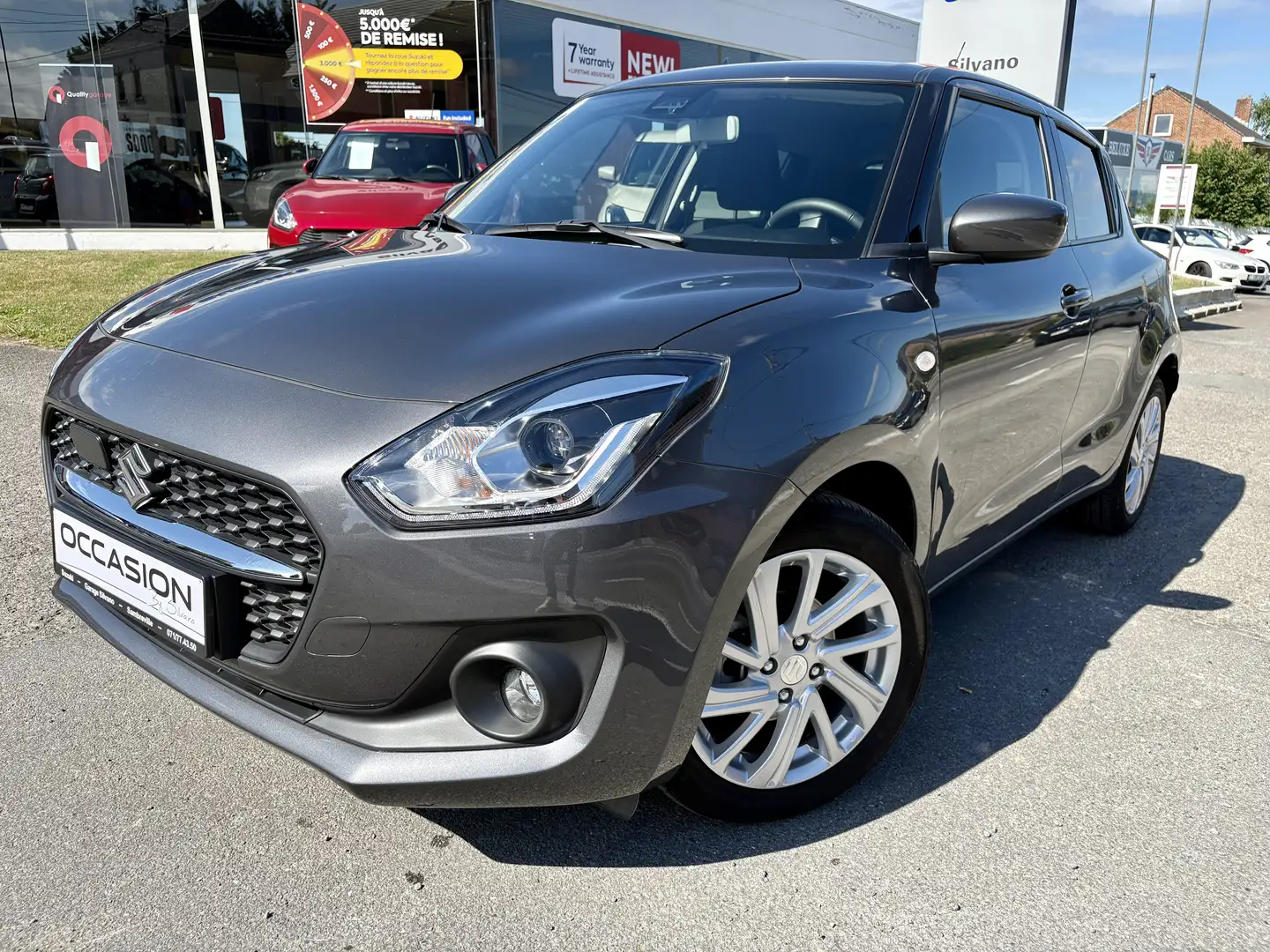 Suzuki Swift Swift 1.2i MHEV 12V GL+ - GARANTIE 10/2030 Gris - 2