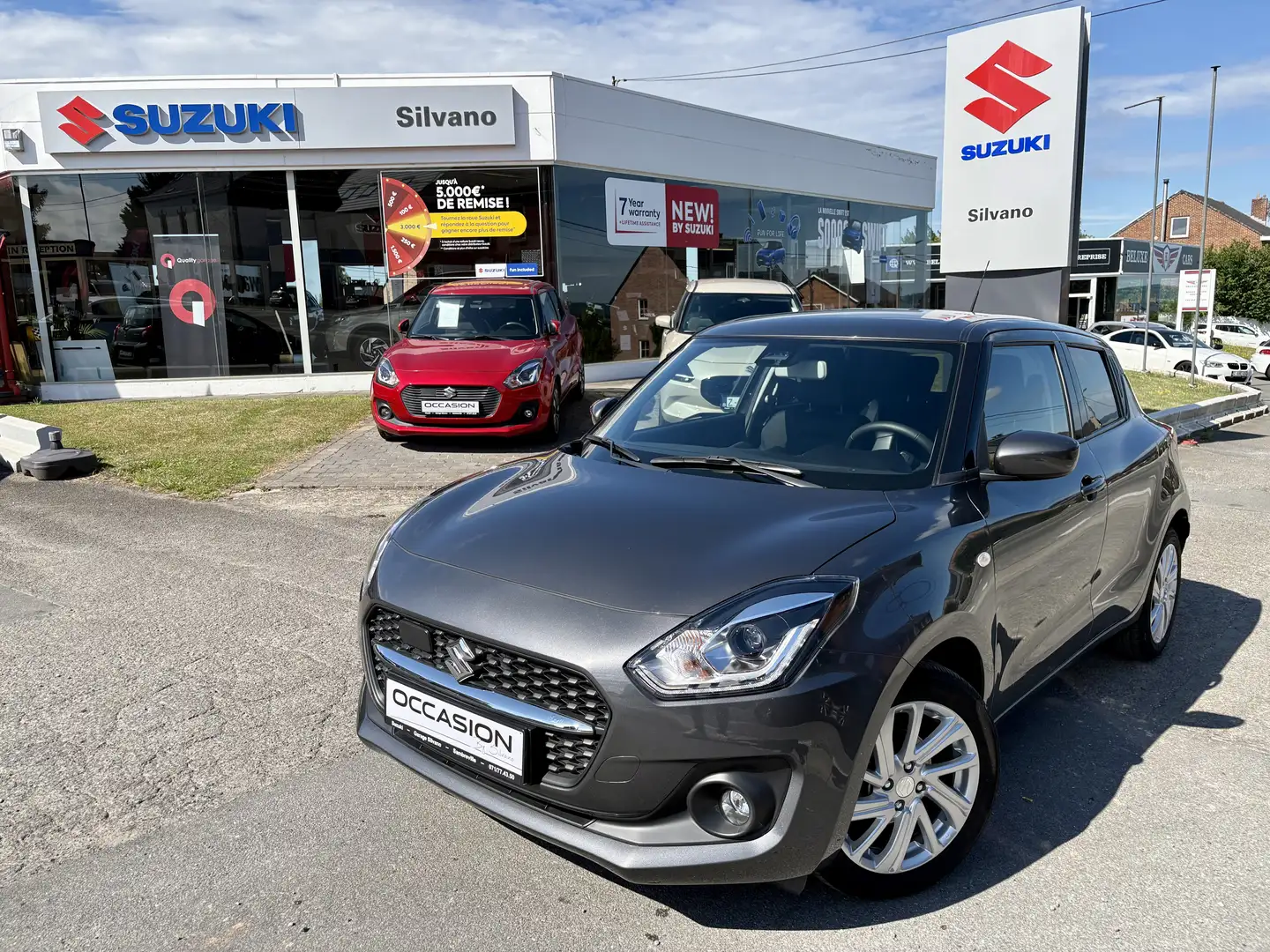 Suzuki Swift Swift 1.2i MHEV 12V GL+ - GARANTIE 10/2030 Gris - 1