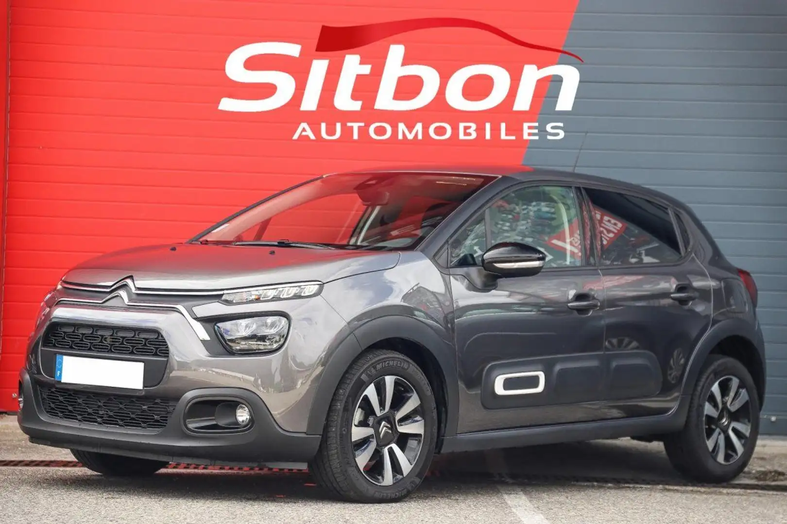 Citroen C3 1.2 PureTech 110 CV Gris - 1