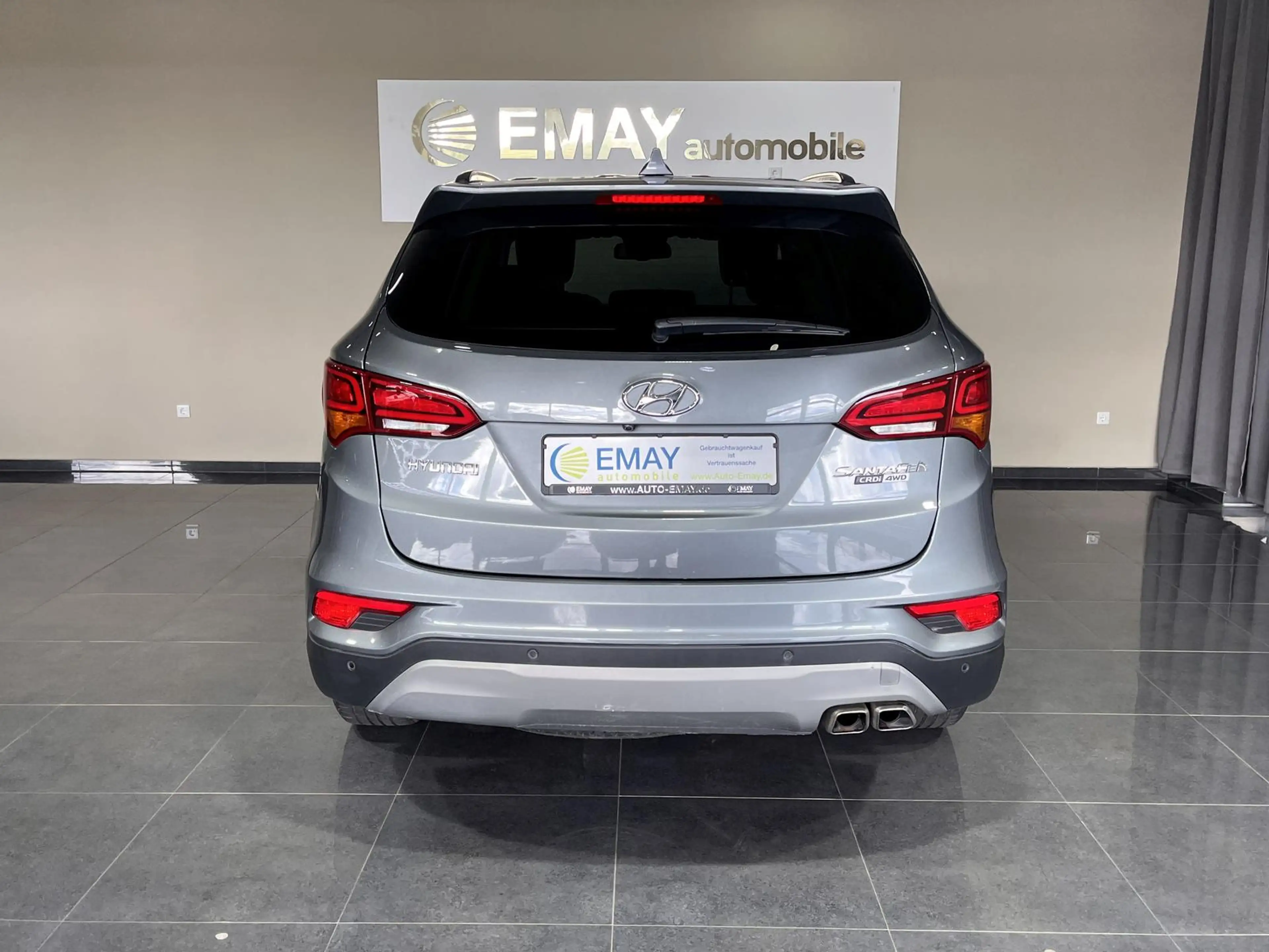 Hyundai SANTA FE blue Premium 4WD Metallic — photo 7