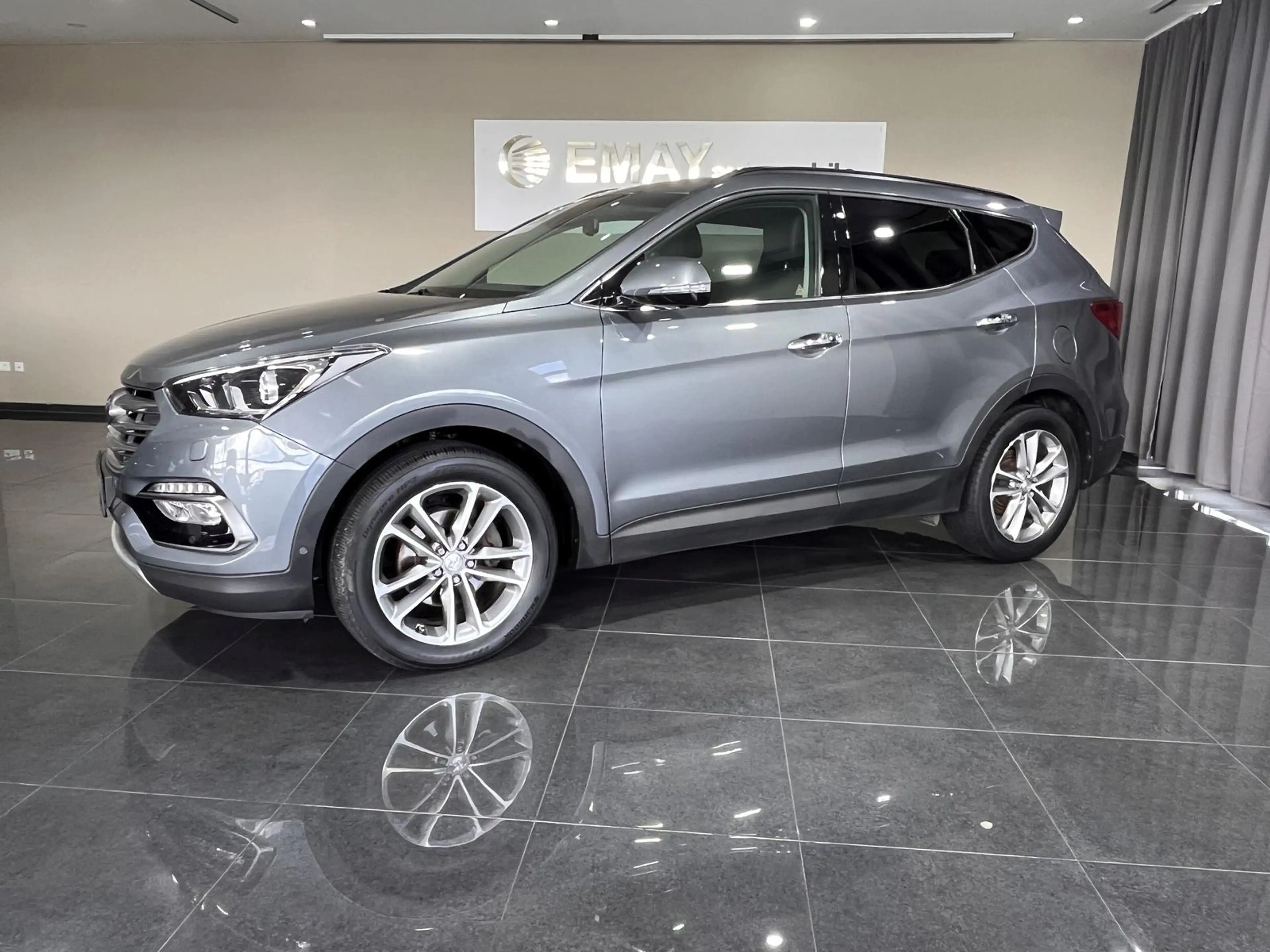 Hyundai SANTA FE blue Premium 4WD Metallic
