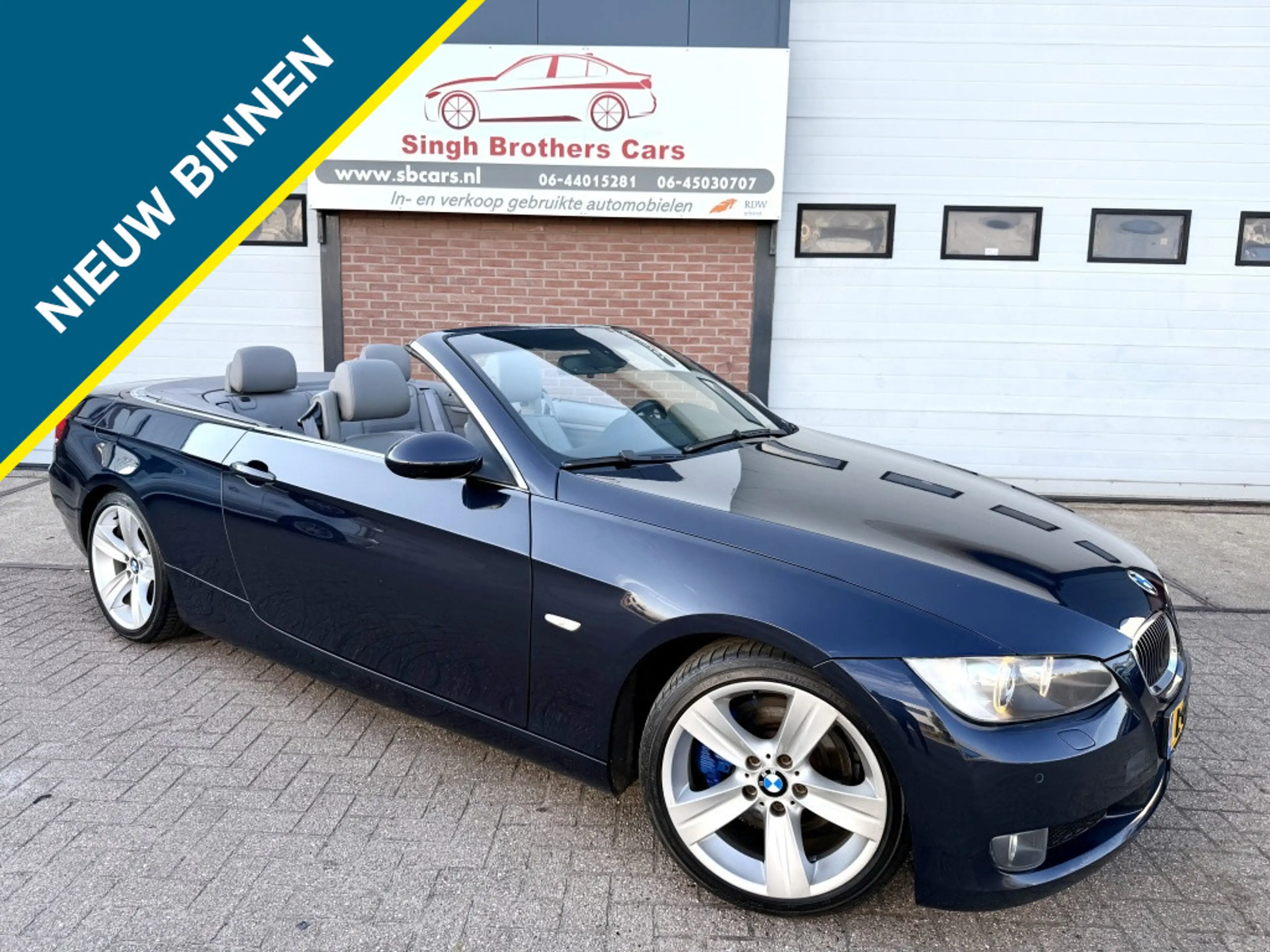 BMW 325 3-serie Cabrio 325i H.EXE 218pk AUT LEER NAVI PDC