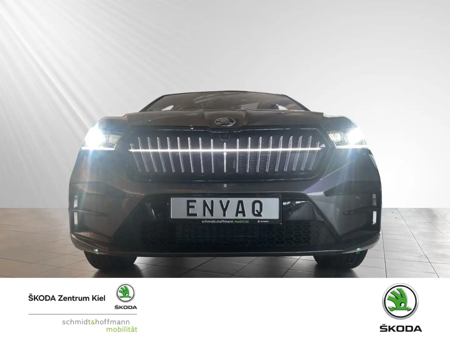 Skoda Enyaq Coupé RS Lounge Klima Navi Leder Rückfahrkamera Grijs - 2