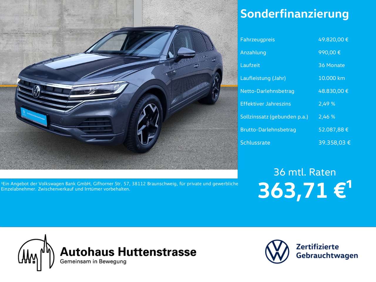 Volkswagen Touareg — Volkswagen Touareg 3.0 TDI 4M IQ.DRIVE AIR KAMERA LEDER AHK