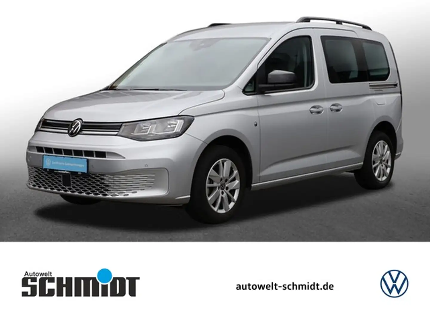 Volkswagen Caddy 1.5TSi DSG Life AHK ACC Alu Parkpilot Sitzheiz. Silber - 1