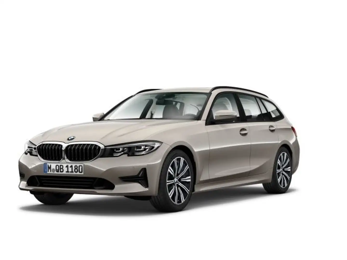 BMW 318 d Touring Advantage AHK Navi Professional LED Grau - 1