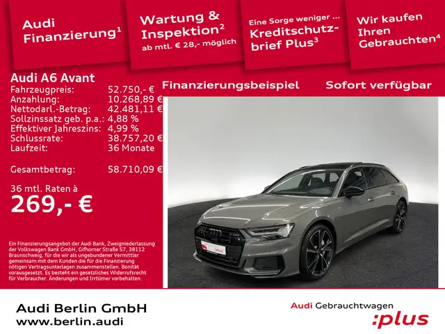 Audi A6 sport 55 TFSI qu.S tr. AHK STDHZG PANO