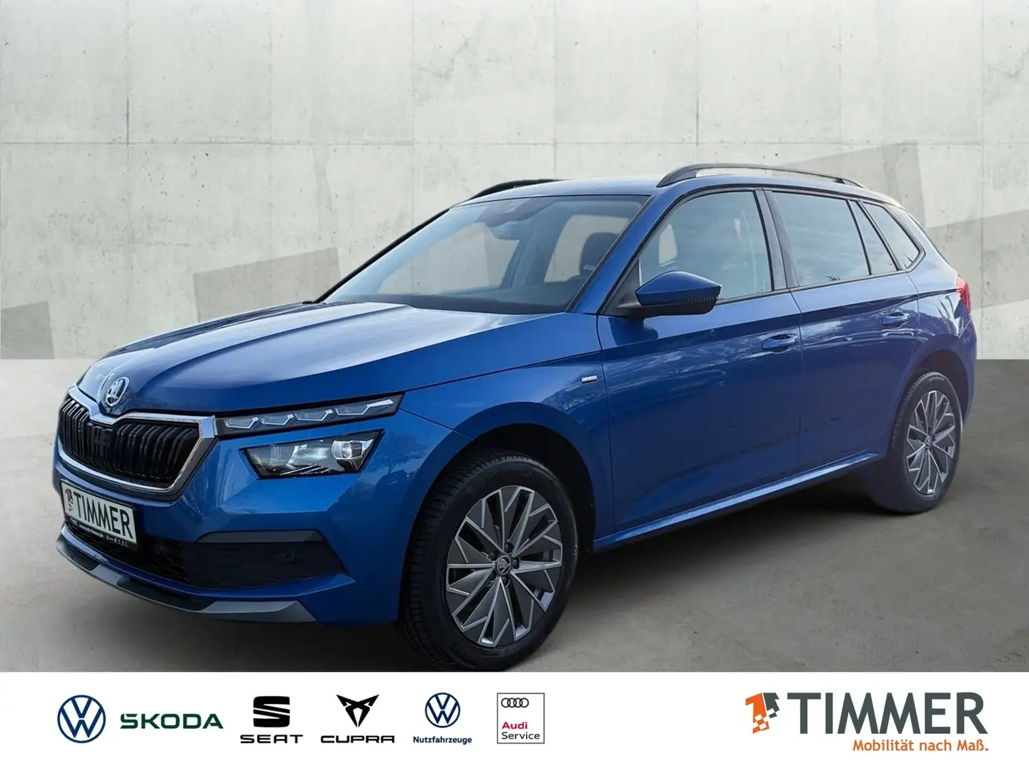 Skoda Kamiq 1.0 TSI CLEVER *LED *RKAM *LM *TEMPO *VIRTUAL *SH Blau - 1