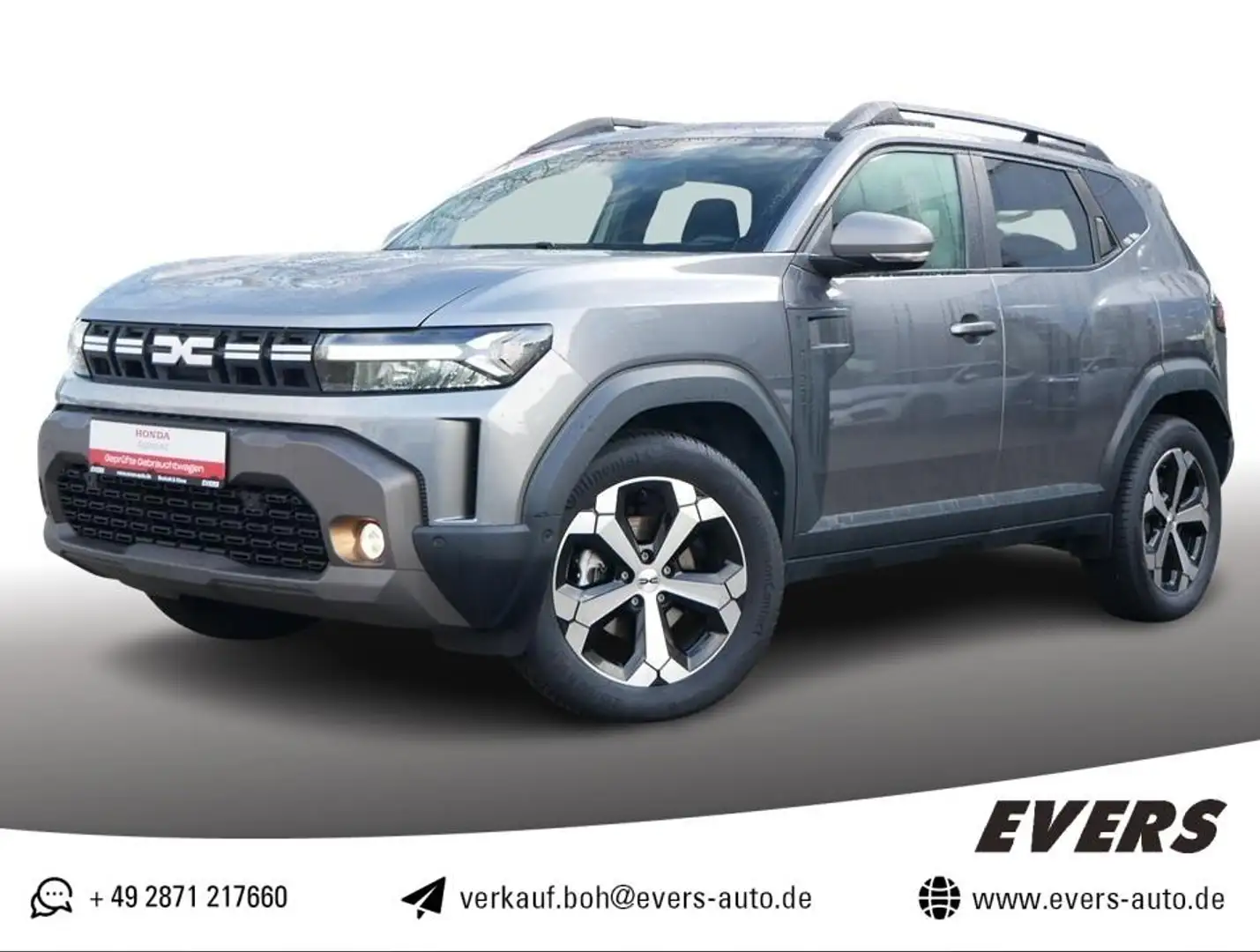 Dacia Duster 1.6 HYBRID 140 JOURNEY KAMERA+NAVI+DAB+ Gris - 1