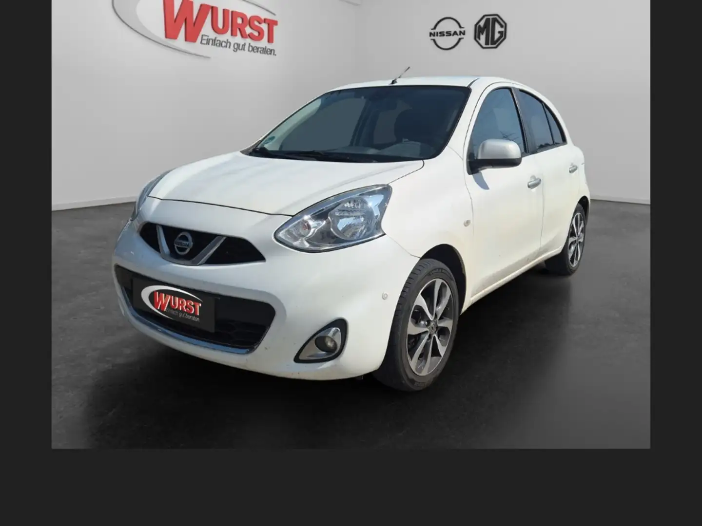 Nissan Micra N-Tec 1.2 Automatik Navi Winterräder Bianco - 1
