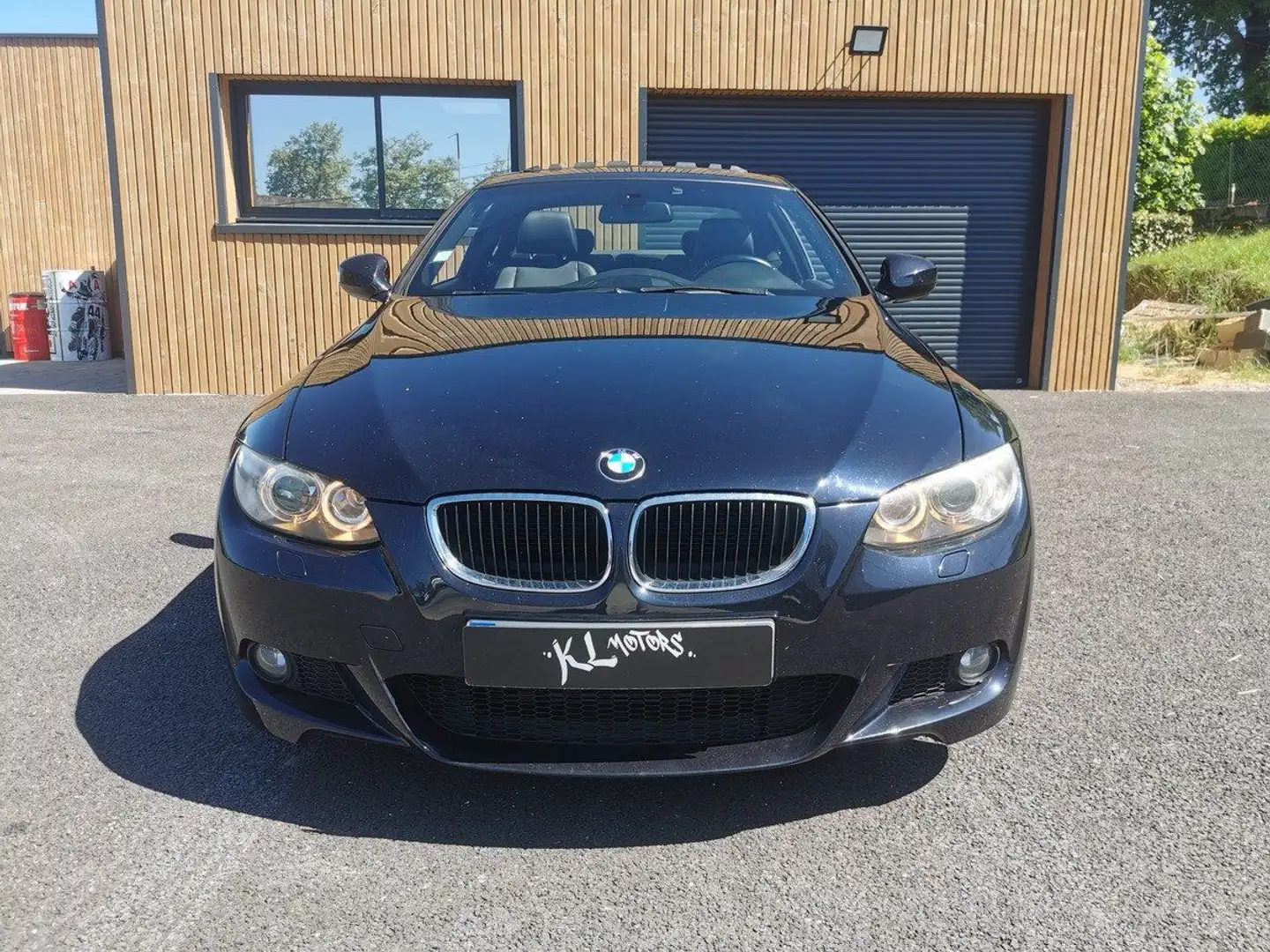 BMW 320 320 CD 177CV BVA COUPE (E92) TOIT OUVRANT / CUIR / crna - 2