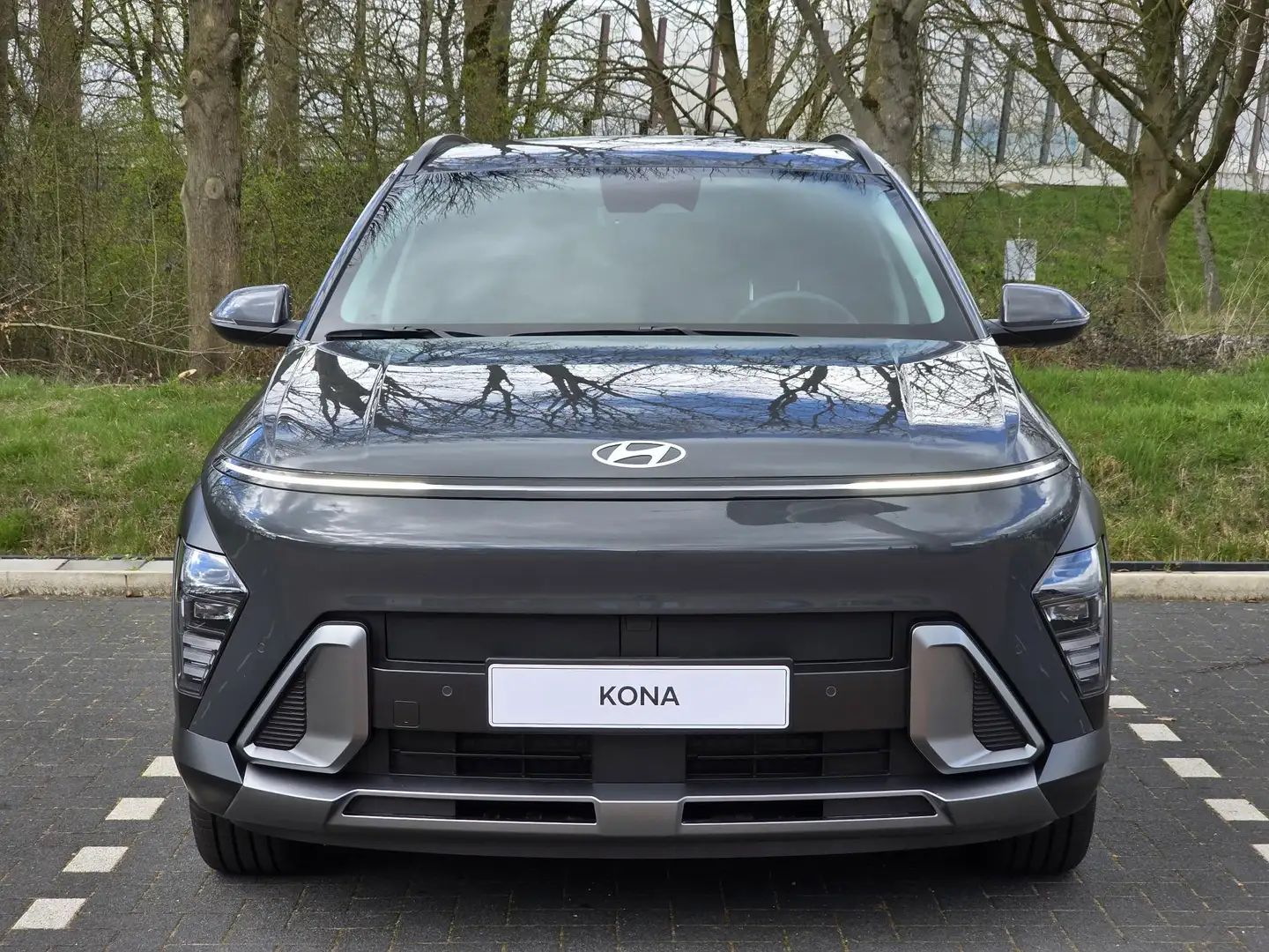 Hyundai KONA 1.6 GDI HEV Comfort Smart |€2500 KORTING|STOEL/-ST Grijs - 2