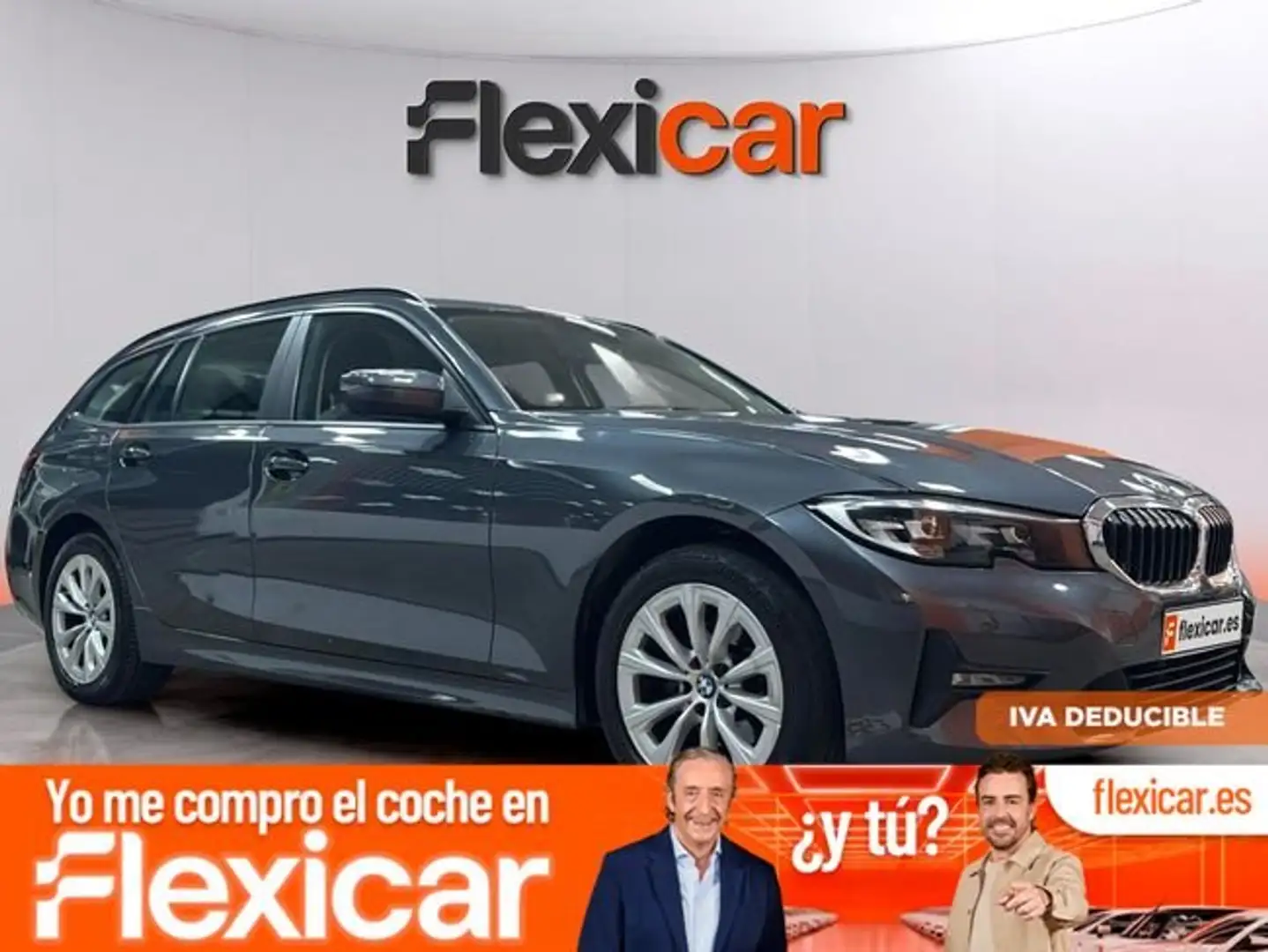BMW 318 318dA Touring Gris - 1