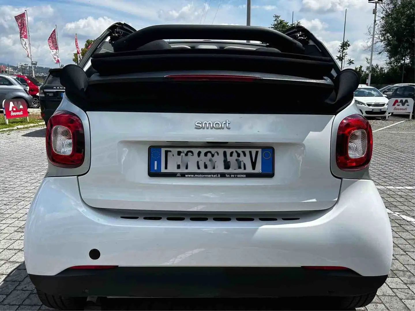 smart forTwo Fortwo Cabrio 1.0 Passion 71cv twinamic my18 Blanco - 2