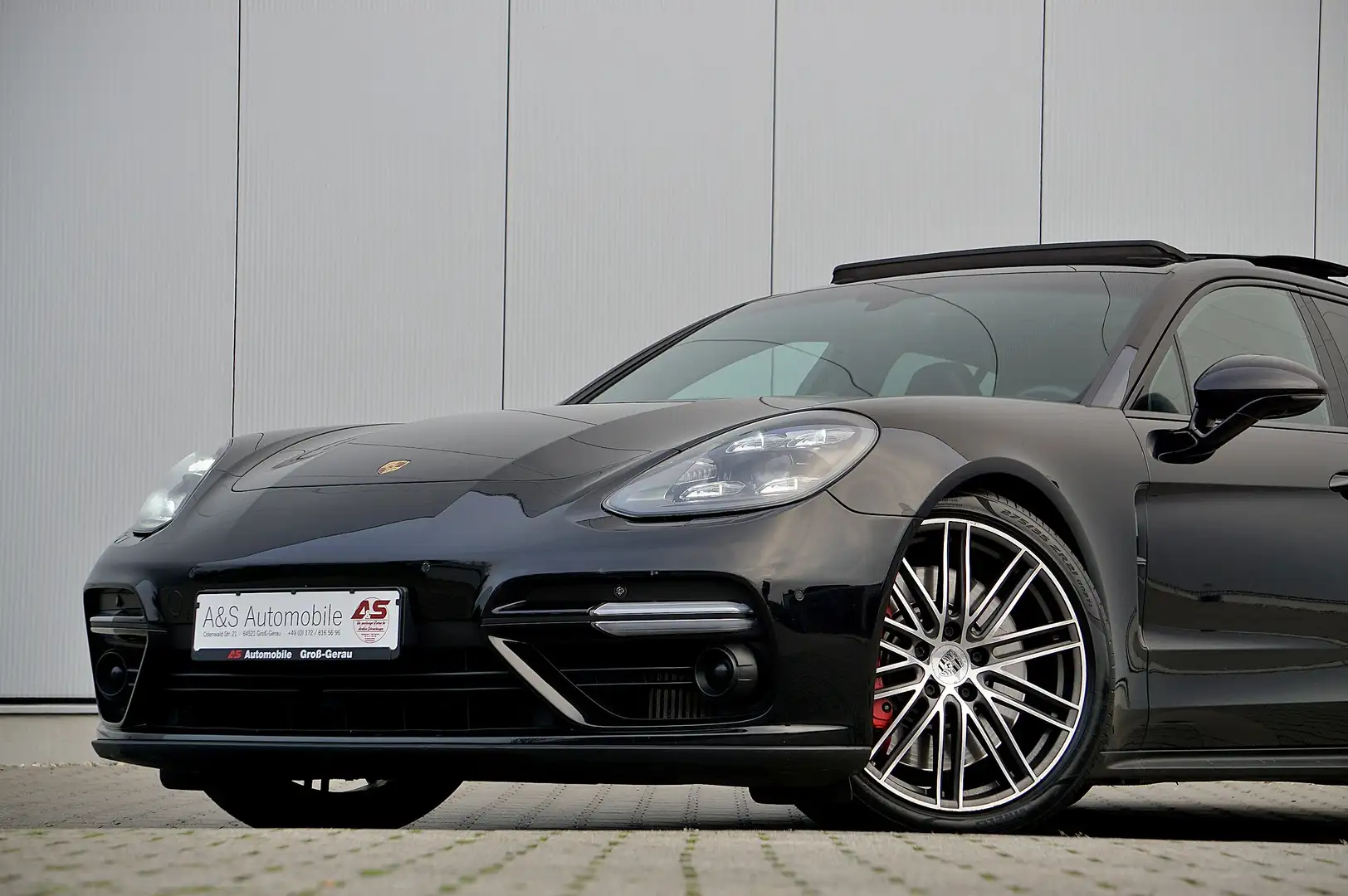 Porsche Panamera Sport Turismo Turbo 4.0 V8 *100% VOLL *NP: 198.000 Negro - 2