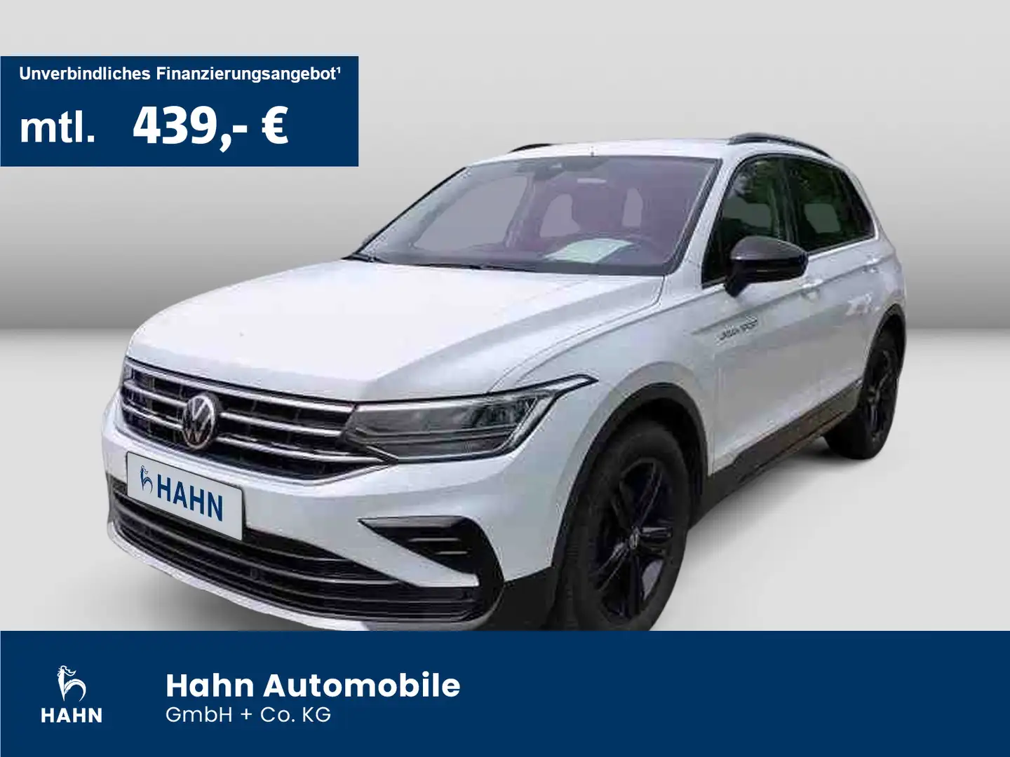 Volkswagen Tiguan 2.0 TDI DSG Urban Sport AHK LED Navi PDC Wit - 1