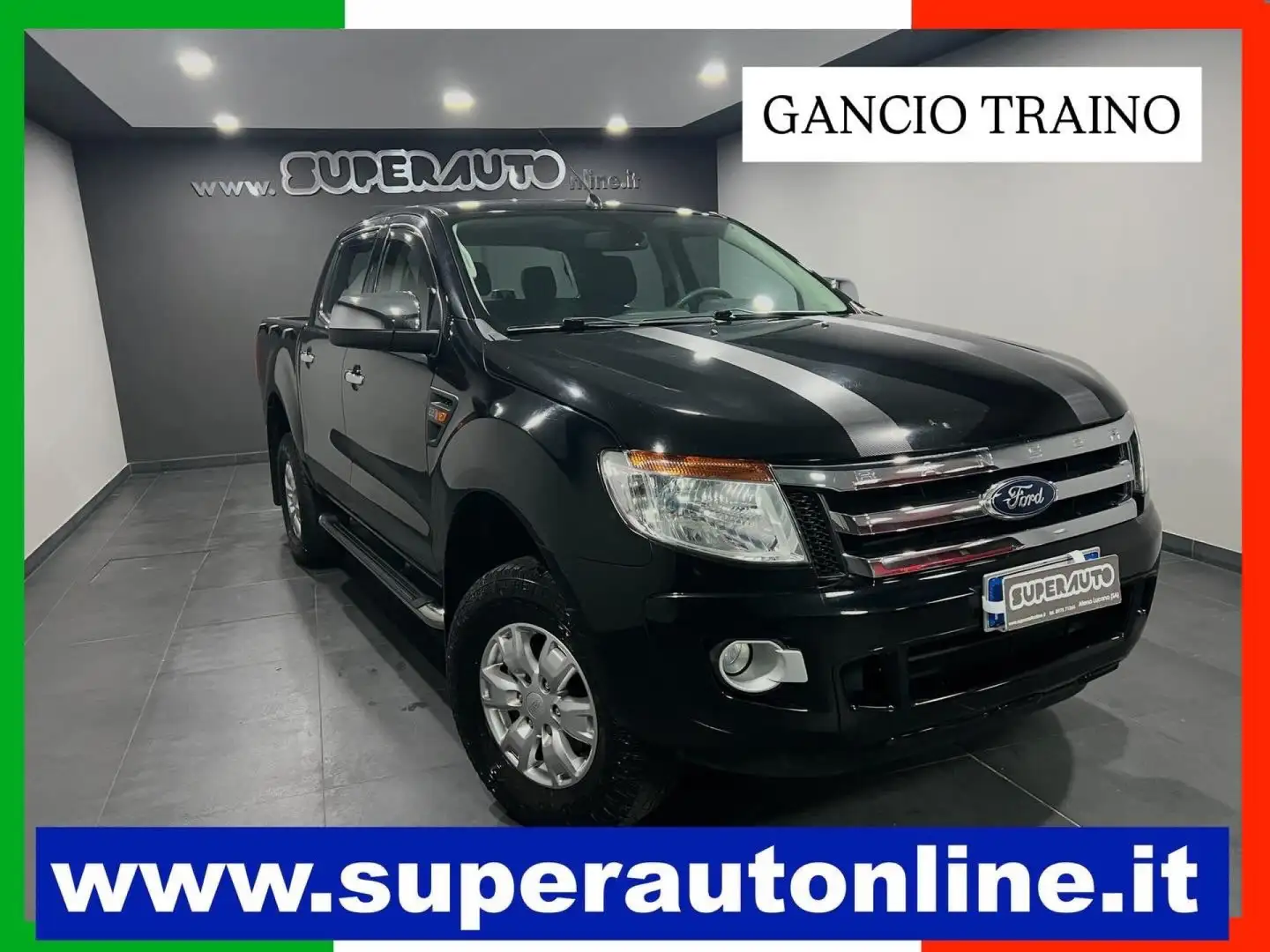 Ford Ranger 2.2 TDCi Doppia Cabina XLT 5pt. UNICOPRO Nero - 1