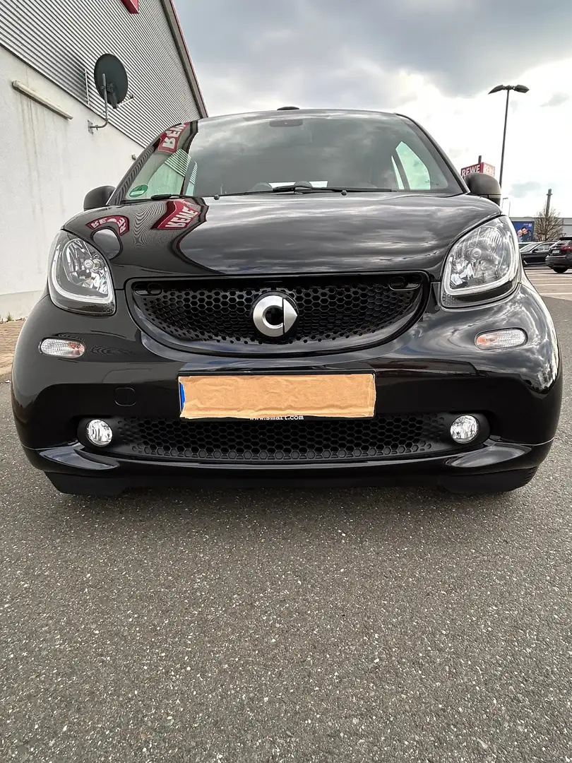 smart forTwo Cabrio Passion Klima NS SH Garantie bis 09/27 Schwarz - 2