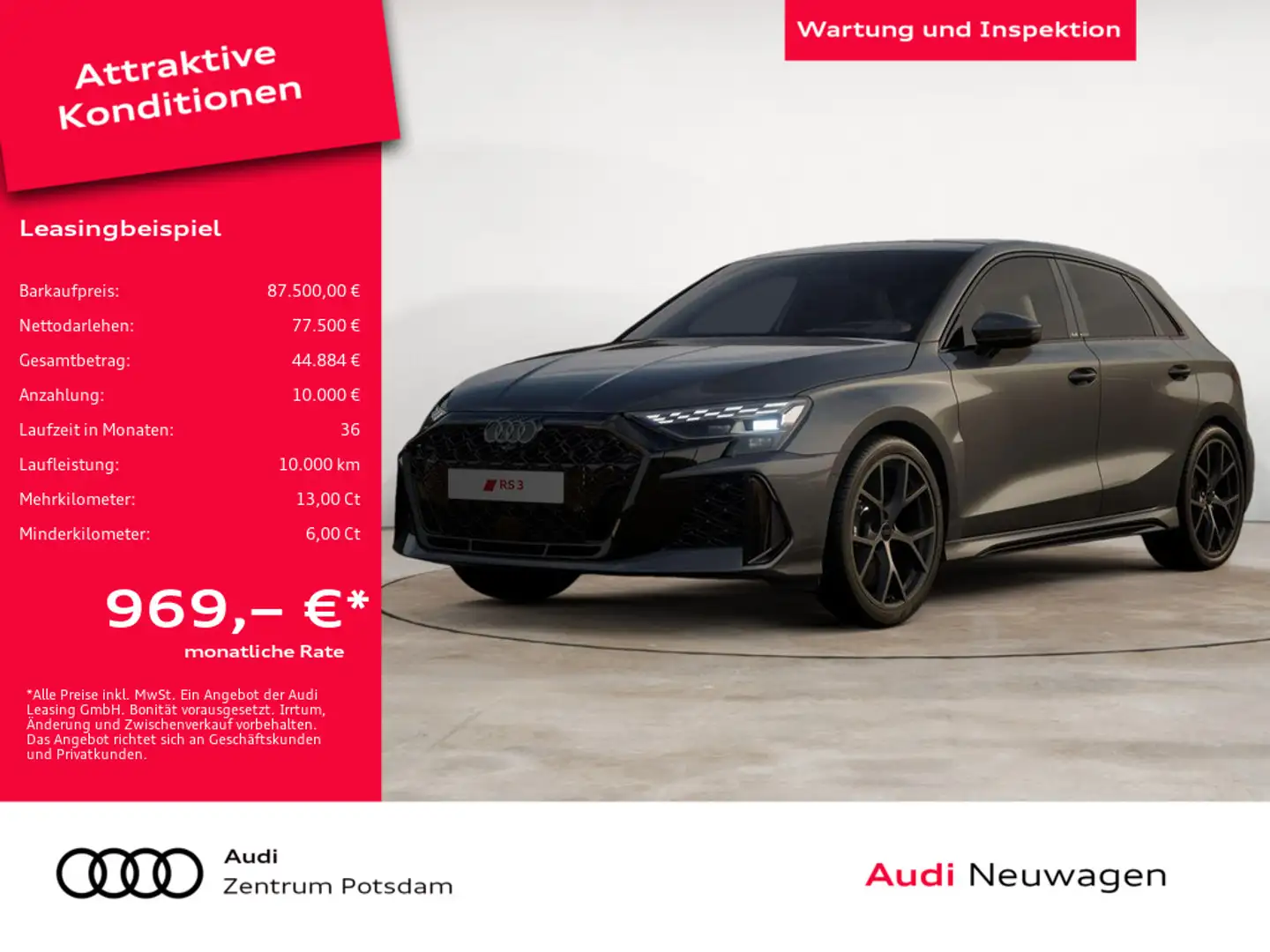 Audi RS3 Verde - 1