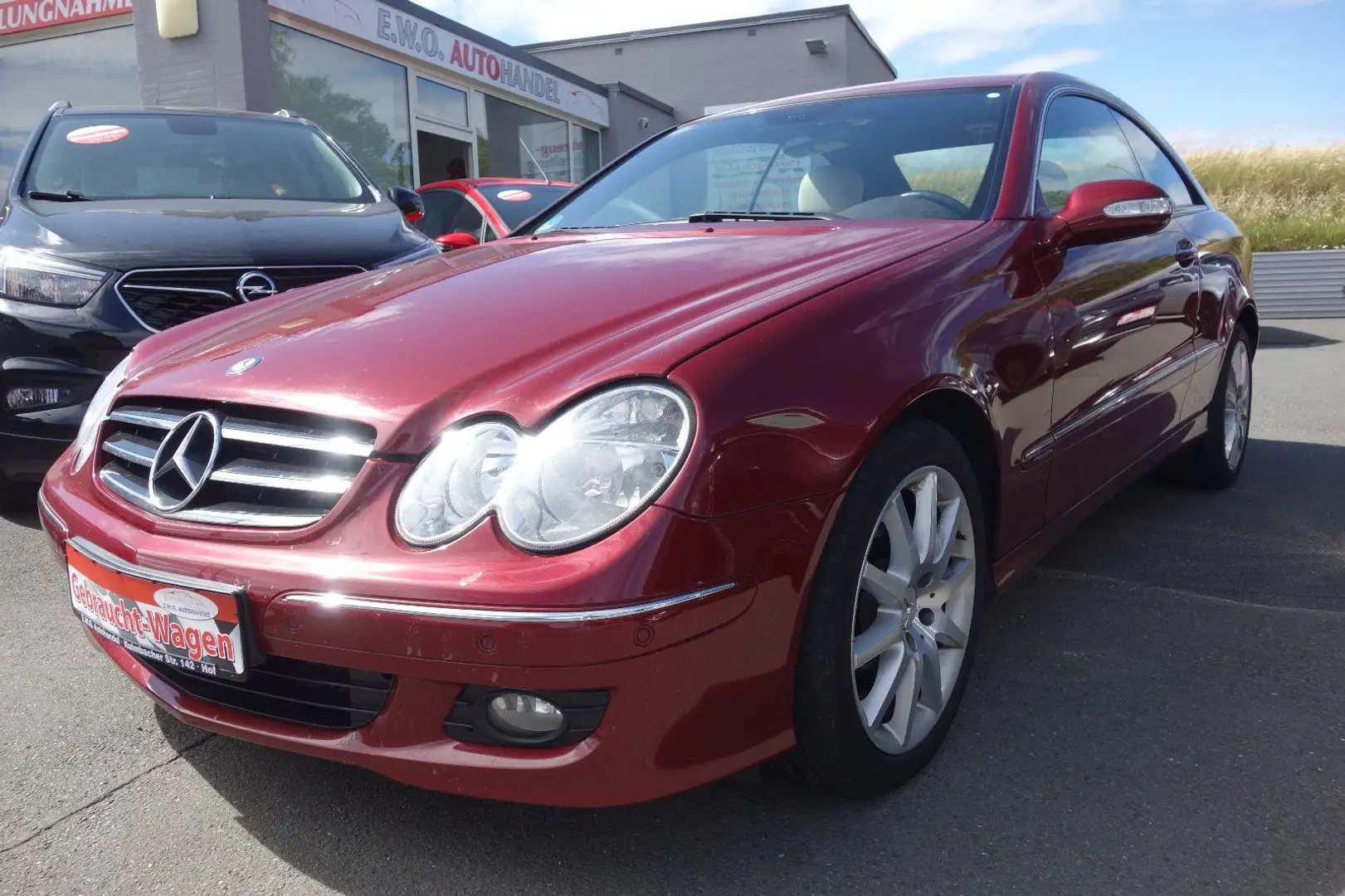 Mercedes-Benz CLK 320 CDI Coupe Sehr guter Zustand Rouge - 1