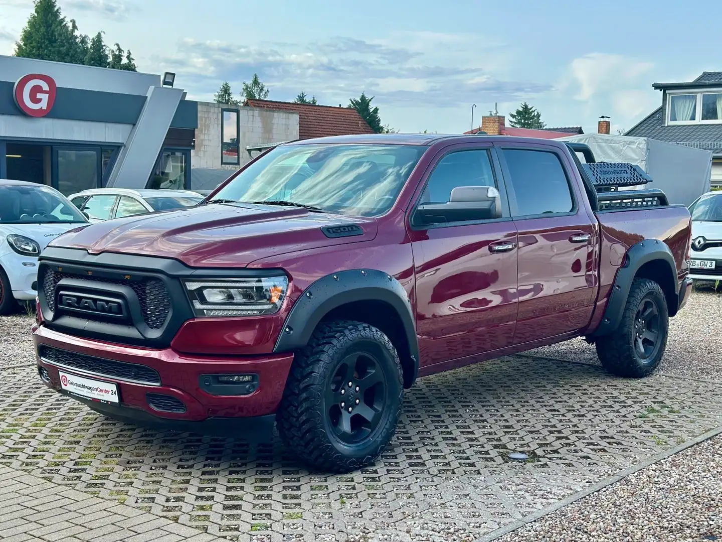 Dodge RAM 5,7L V8 Auto. Offroad, Leder, Kamera CrewCab Rot - 1