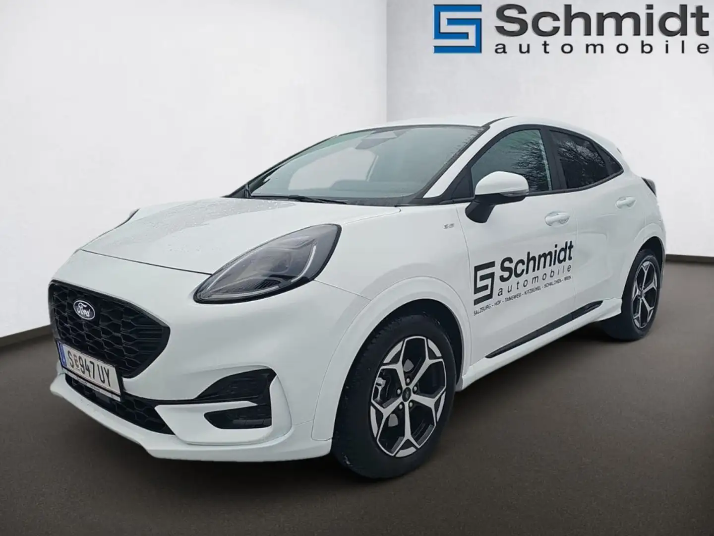 Ford Puma ST-Line 5-türig 1,0L Eboost MHEV 125PS A FWD Weiß - 2