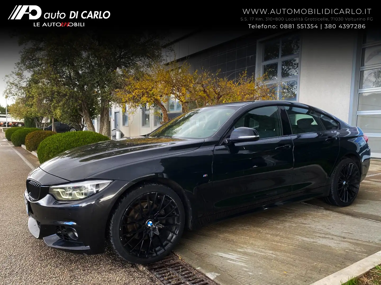 BMW 420 420d 48V xDrive Gran Coupé Msport Siyah - 1