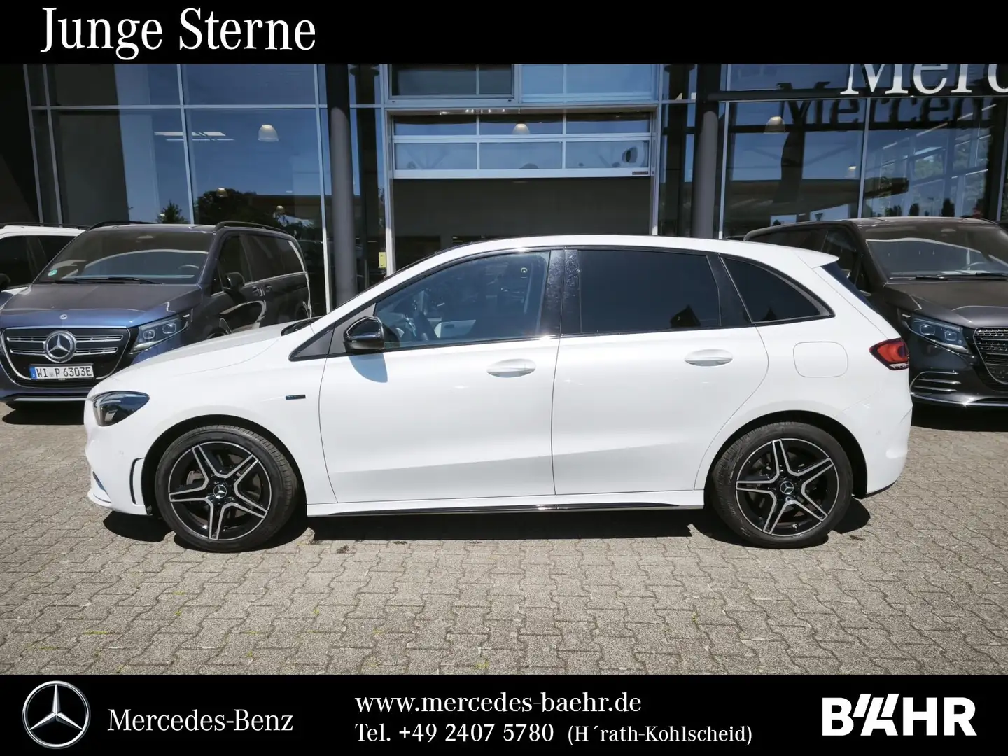 Mercedes-Benz B 250 B 250 e AMG+Night/MBUX/LED/Pano/RFK/Totwinkel Navi Weiß - 2