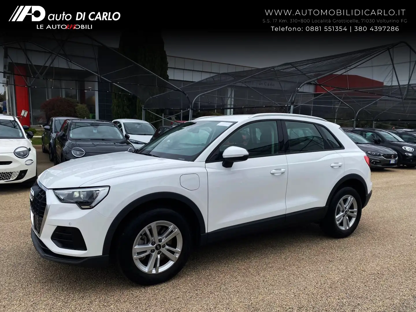 Audi Q3 Q3 45 TFSI e S tronic Business Weiß - 1