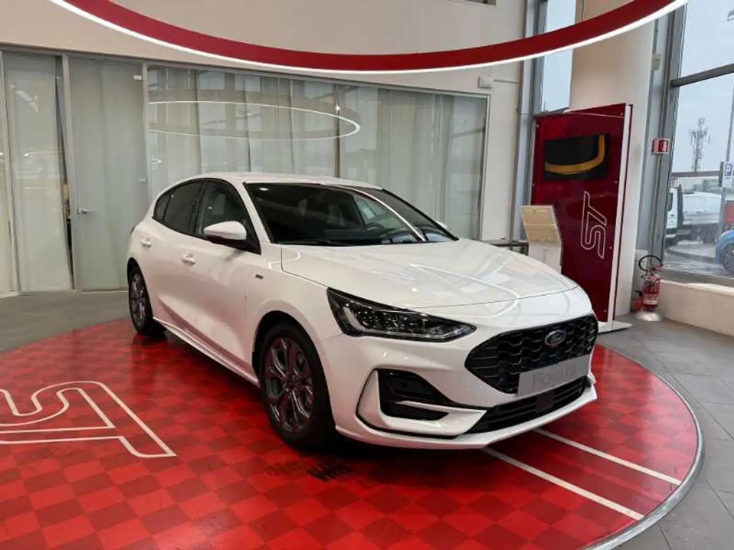 Ford Focus 1.0t ecoboost h st-line 125cv Bianco - 2