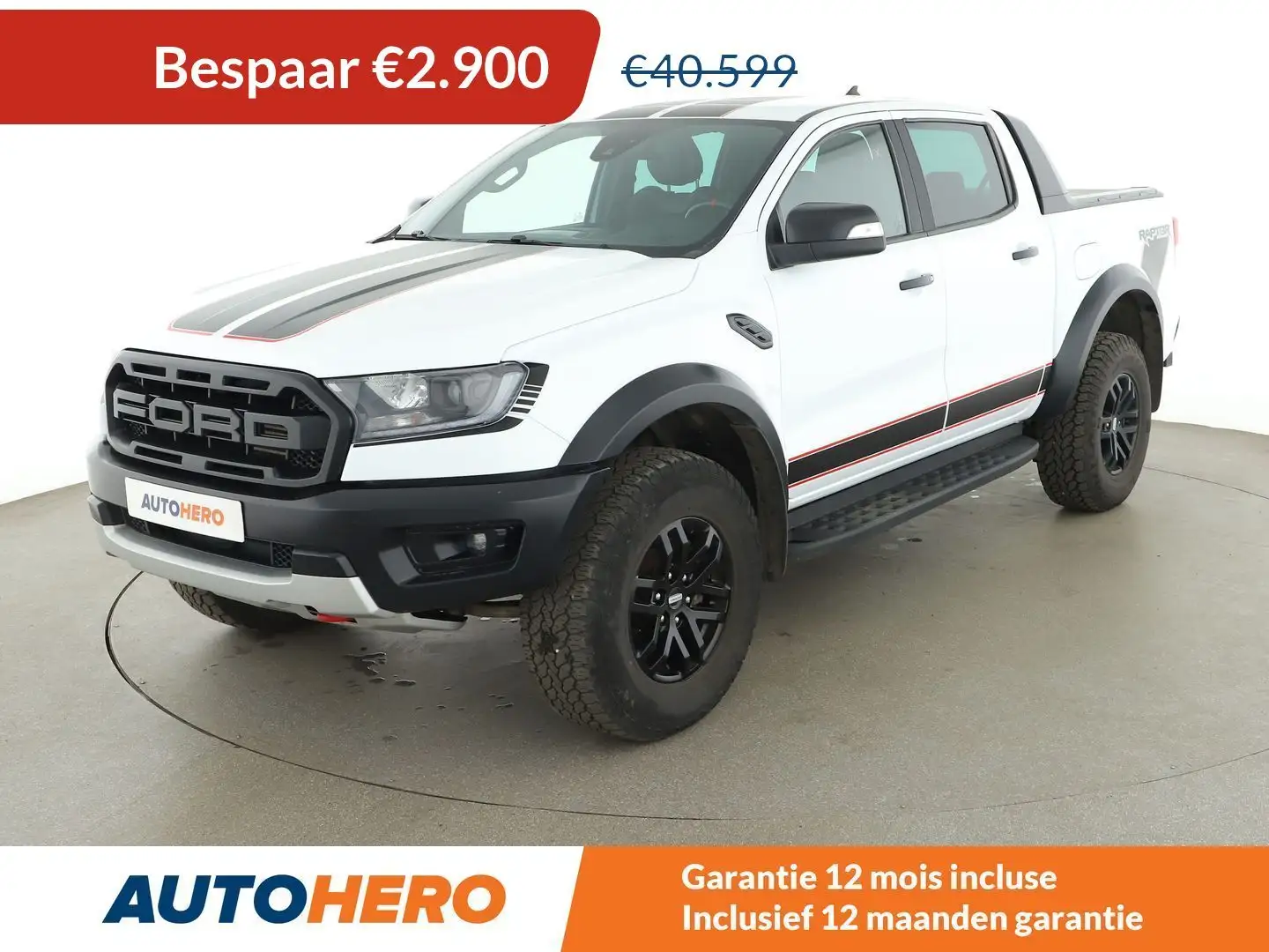 Ford Ranger 2.0 TDCi Doppelkabine 4x4 Raptor Blanc - 1