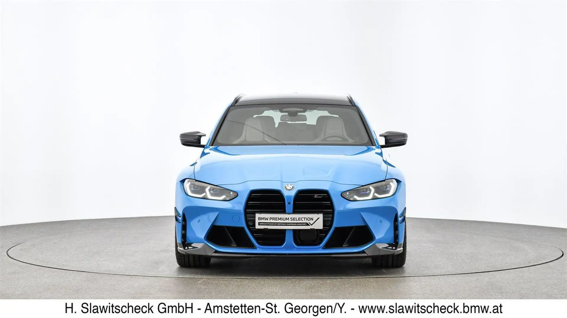 BMW M3 Touring Competition M xDrive M Performance Bleu - 2