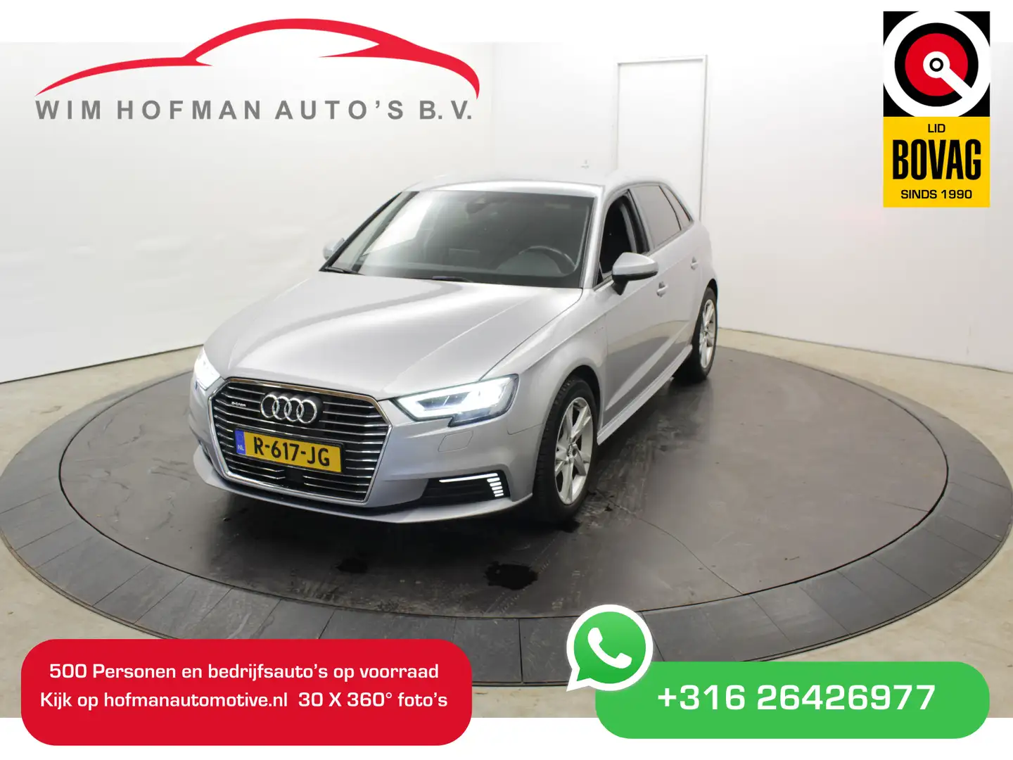 Audi A3 Sportback 1.4 e-tron PHEV Sport Cruise PDC Navi St Gris - 1