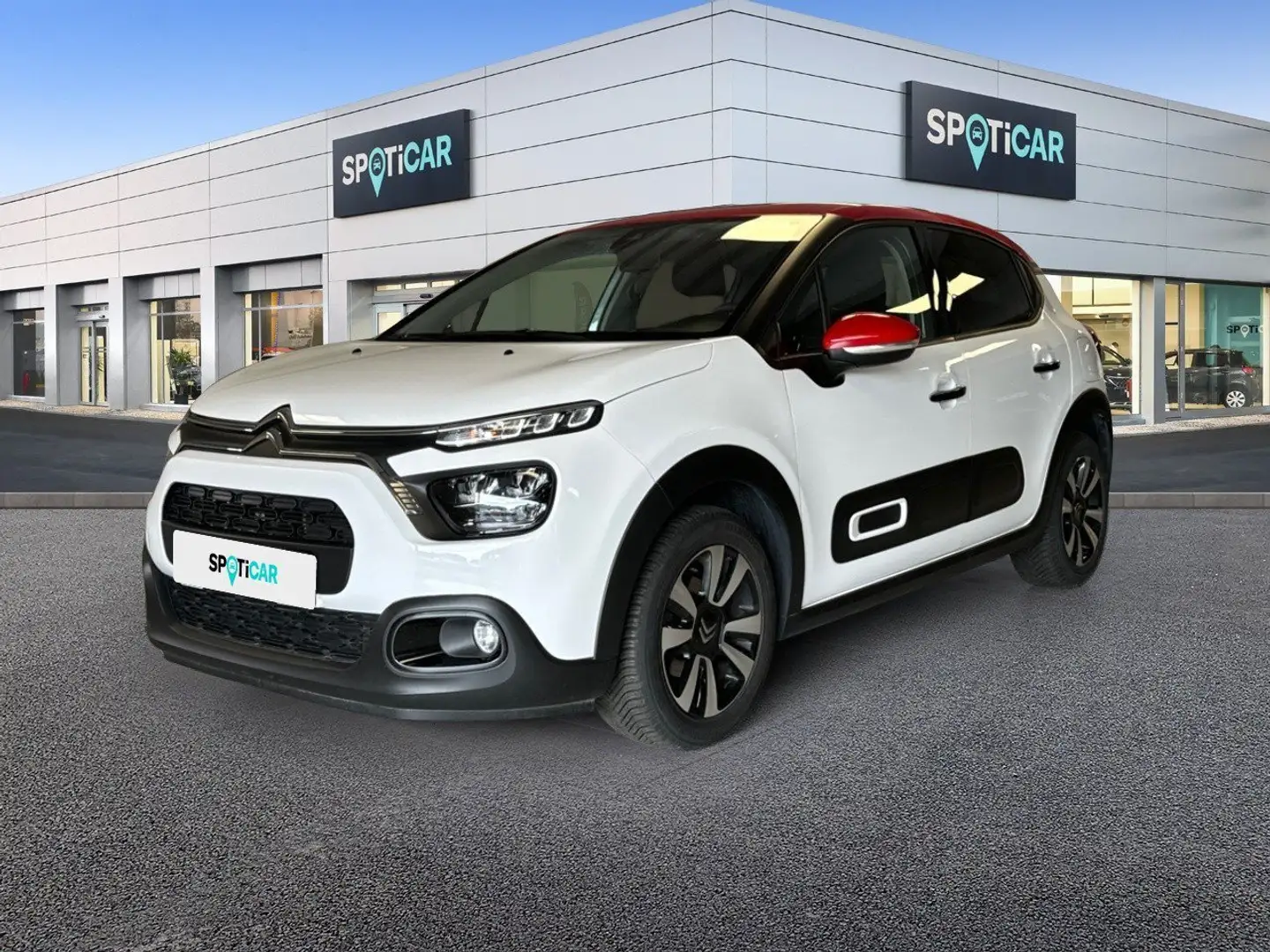 Citroen C3 PureTech 83 S&S Shine Blanc - 1