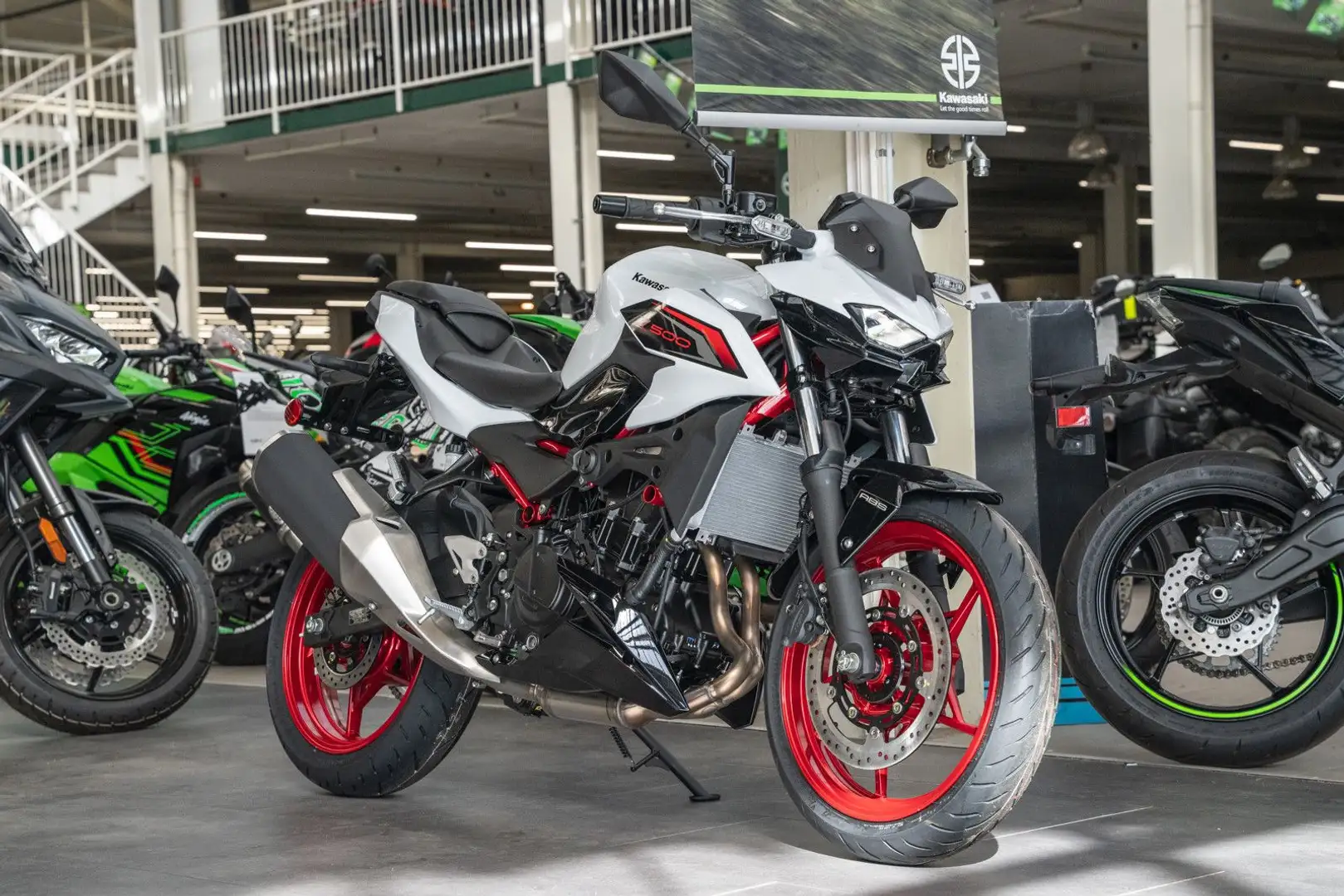 Kawasaki Z 500 SE ABS, 4 JAHRE WERKSGAR.,sofort lieferbar Blanco - 2