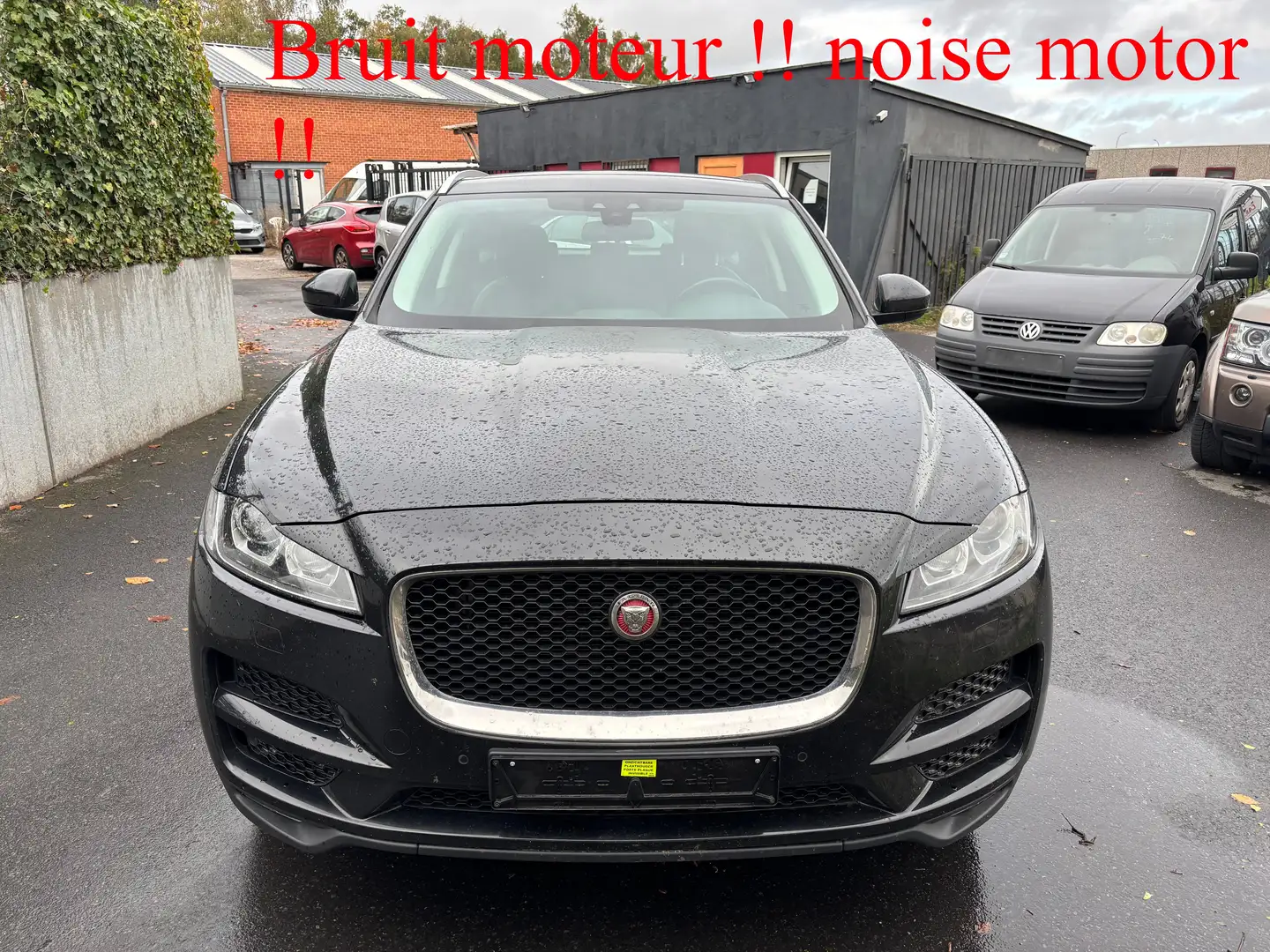 Jaguar F-Pace F-Pace 2.0 D noise motor ! bruit moteur !! Nero - 1