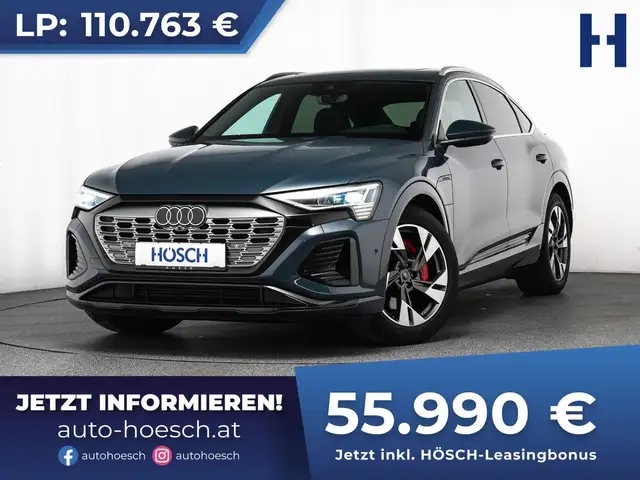 Audi Q8 e-tron 55 SB quattro 2x S-LINE PANO MATRIX LUFT -49% Ansicht 1